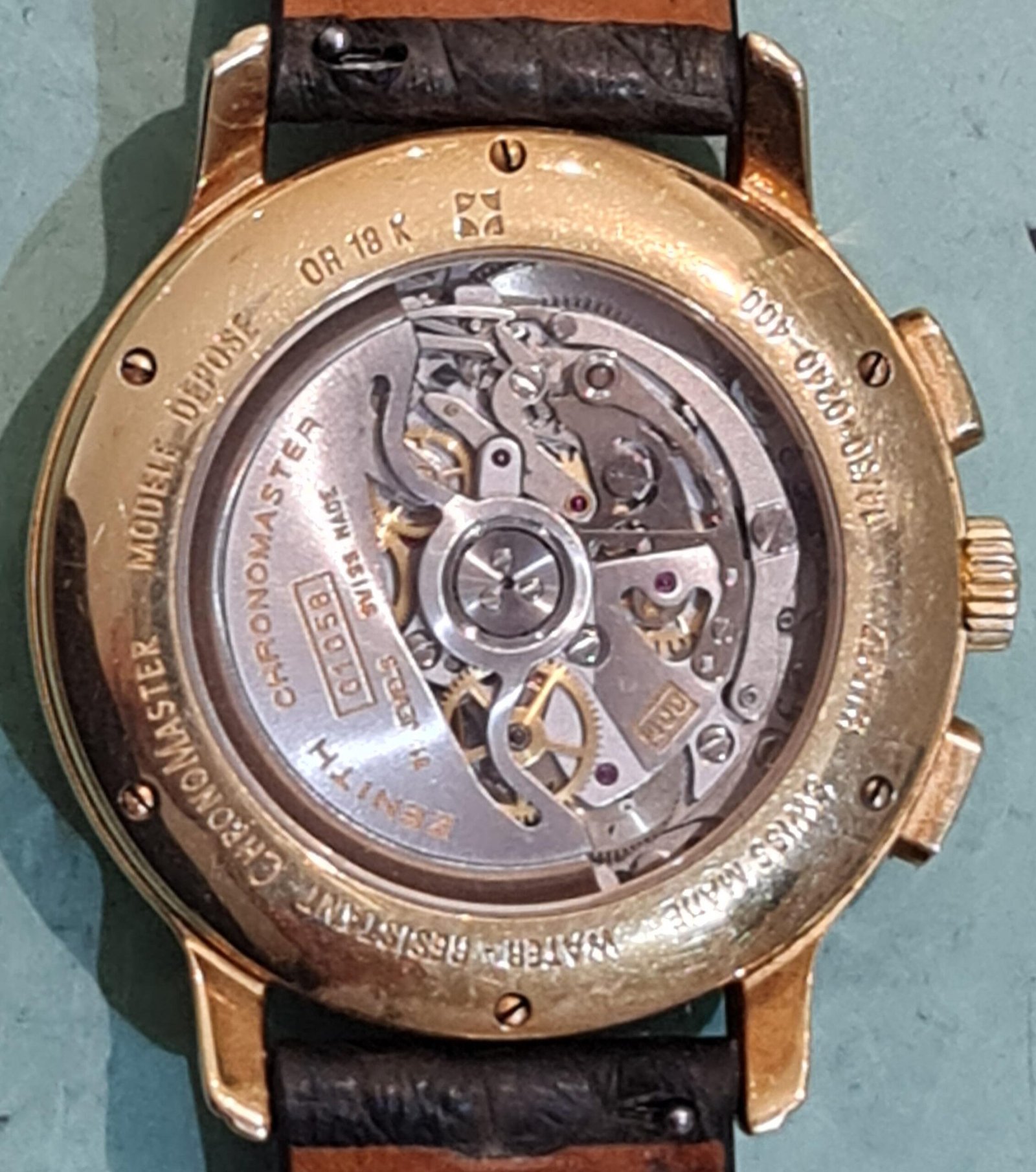 zenith uurwerk reparatie