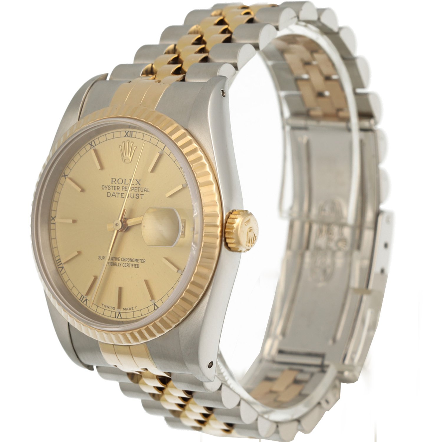 goud staal rolex polijsten