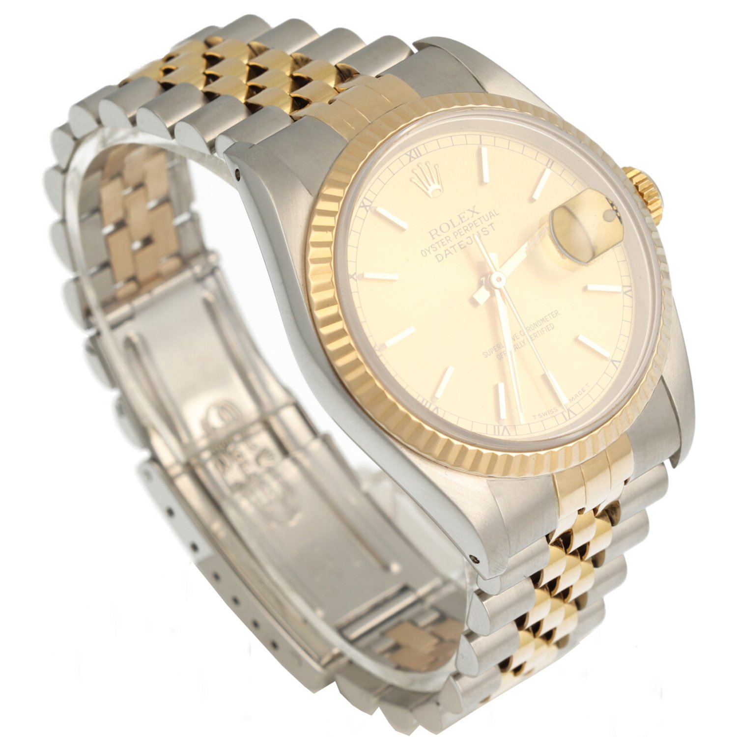 rolex band laser polijsten