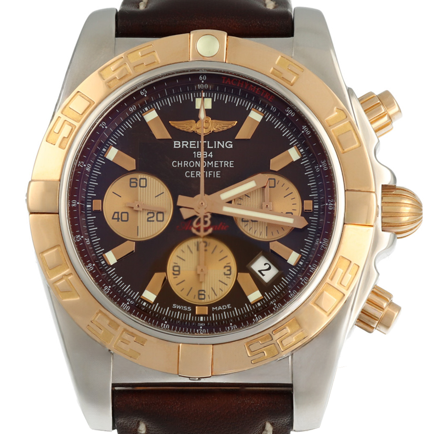 breitling chronomat polijsten