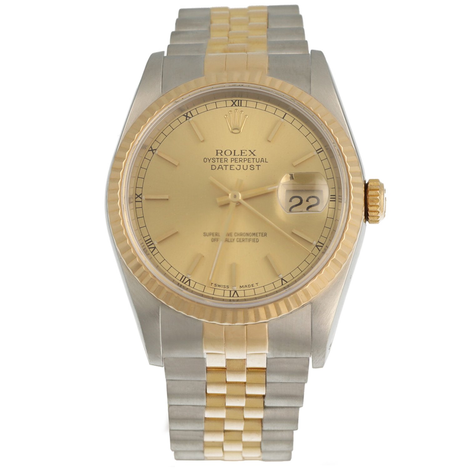 datejust rolex laser polijsten