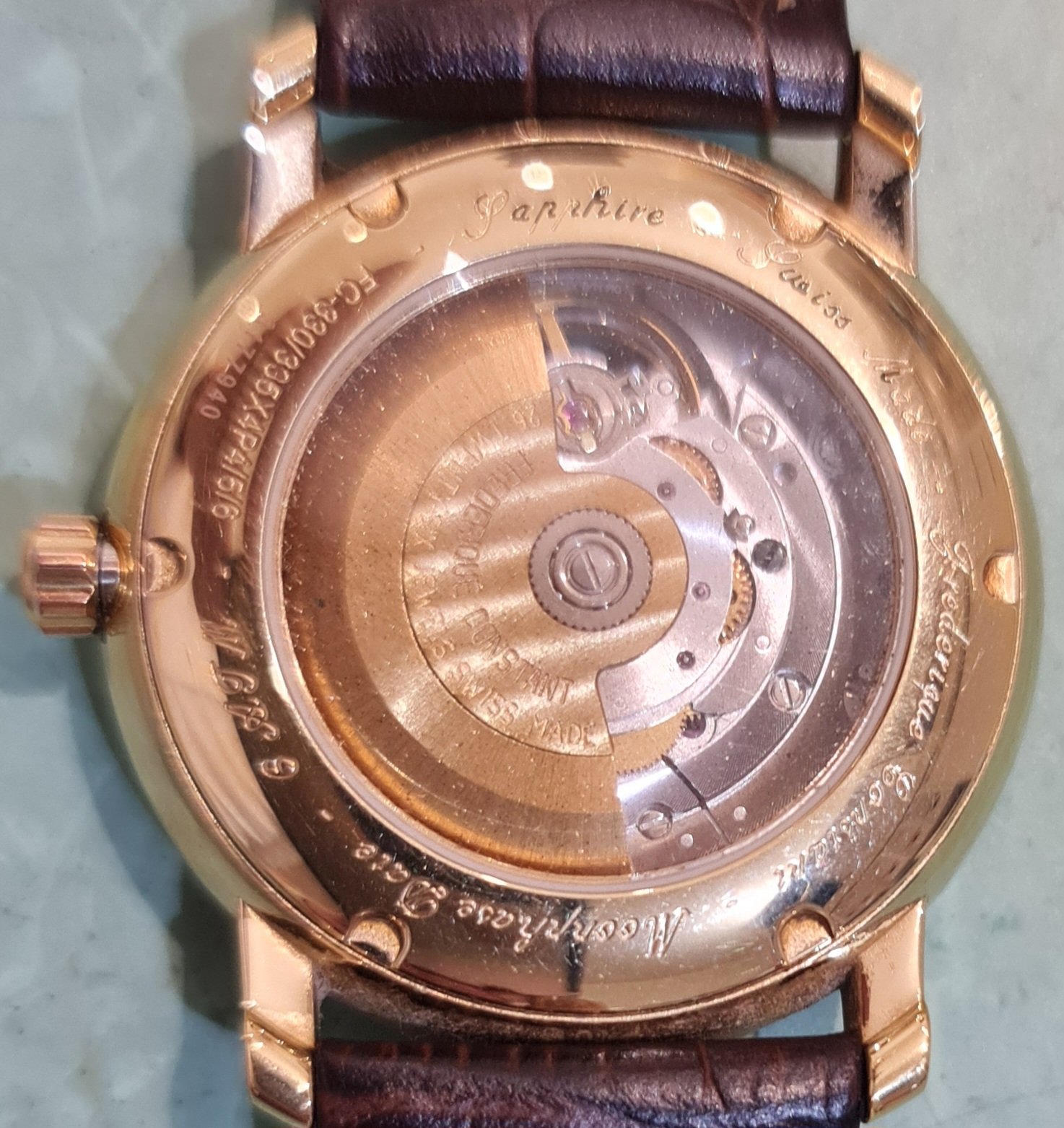 laser polijsten frederique constant