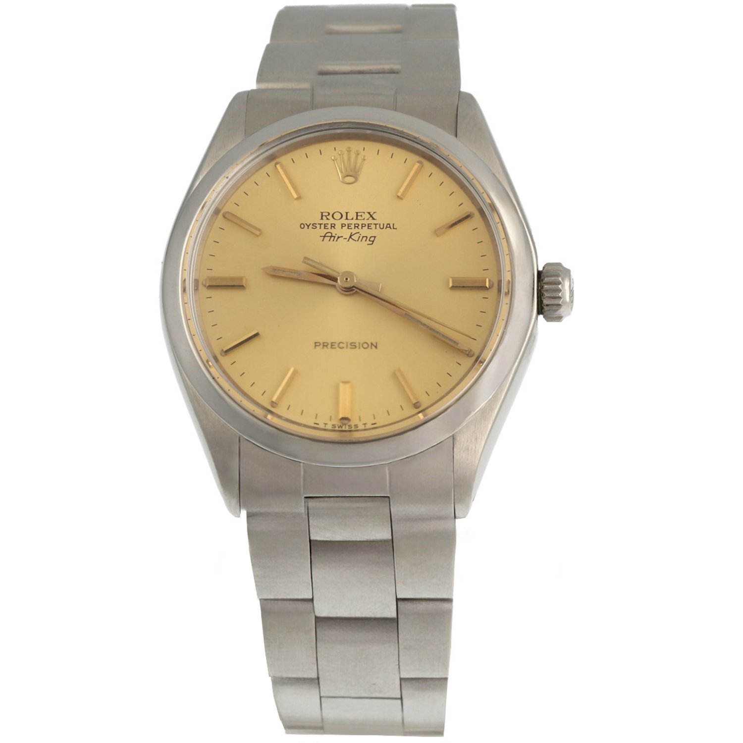 rolex airking laser polijsten