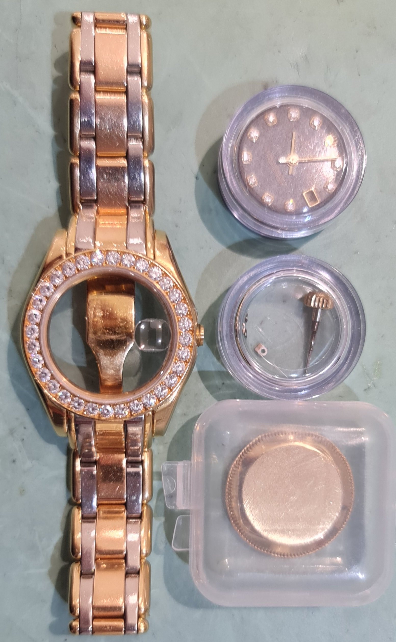 rolex wijzerplaat laten vervangen