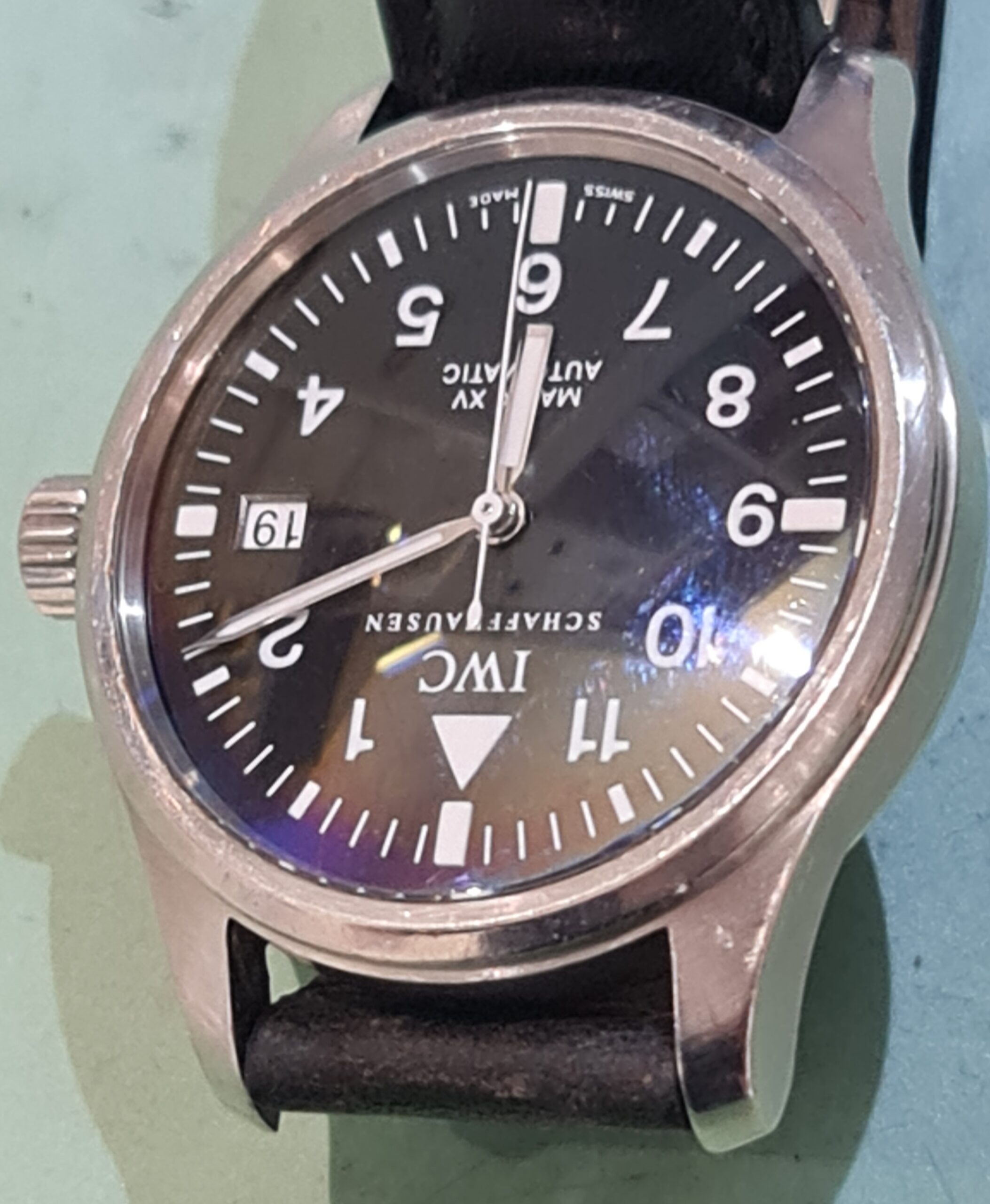 iwc horlogekast wijzerplaat vervangen