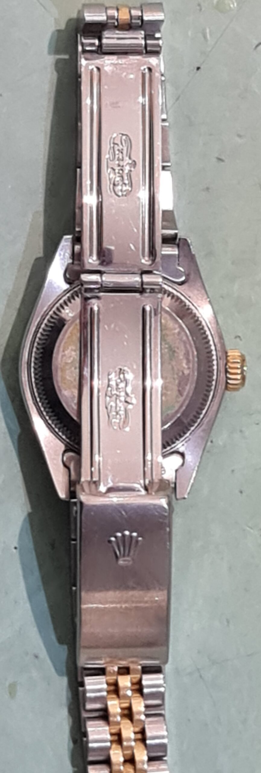 rolex perpetual band polijsten