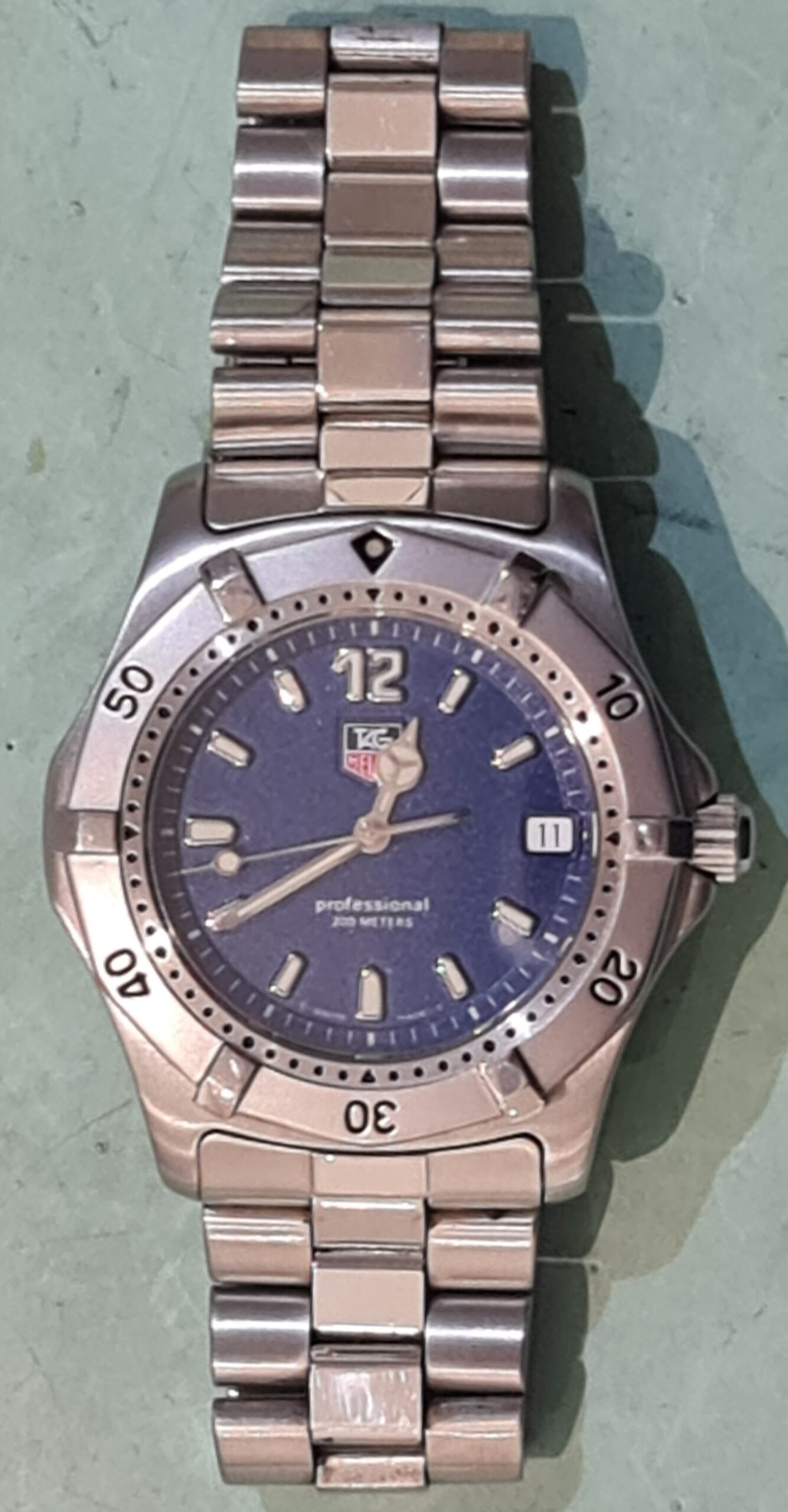 tag heuer professional kapot