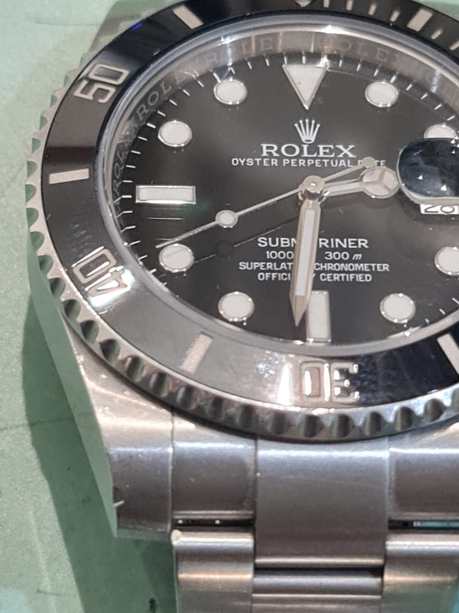 submariner rolex onderhoud