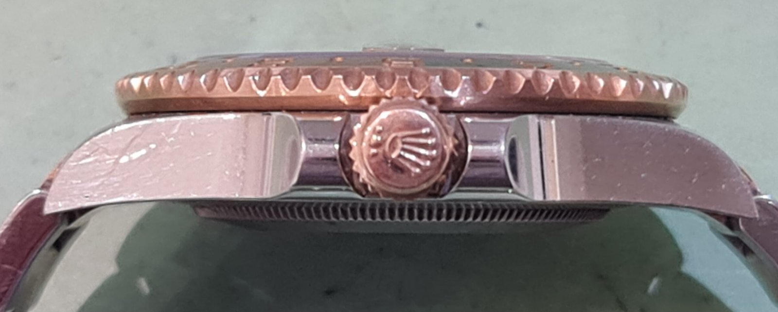 Rolex GMT Master II kroon vervangen