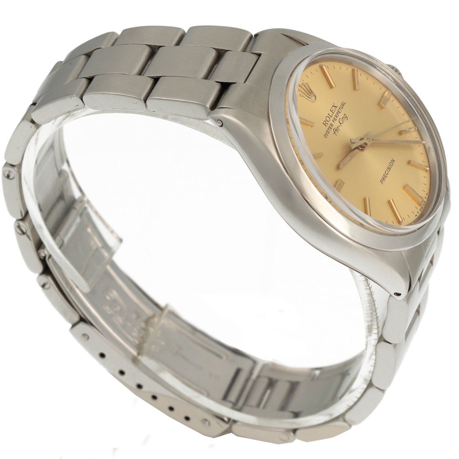 rolex airking polijsten