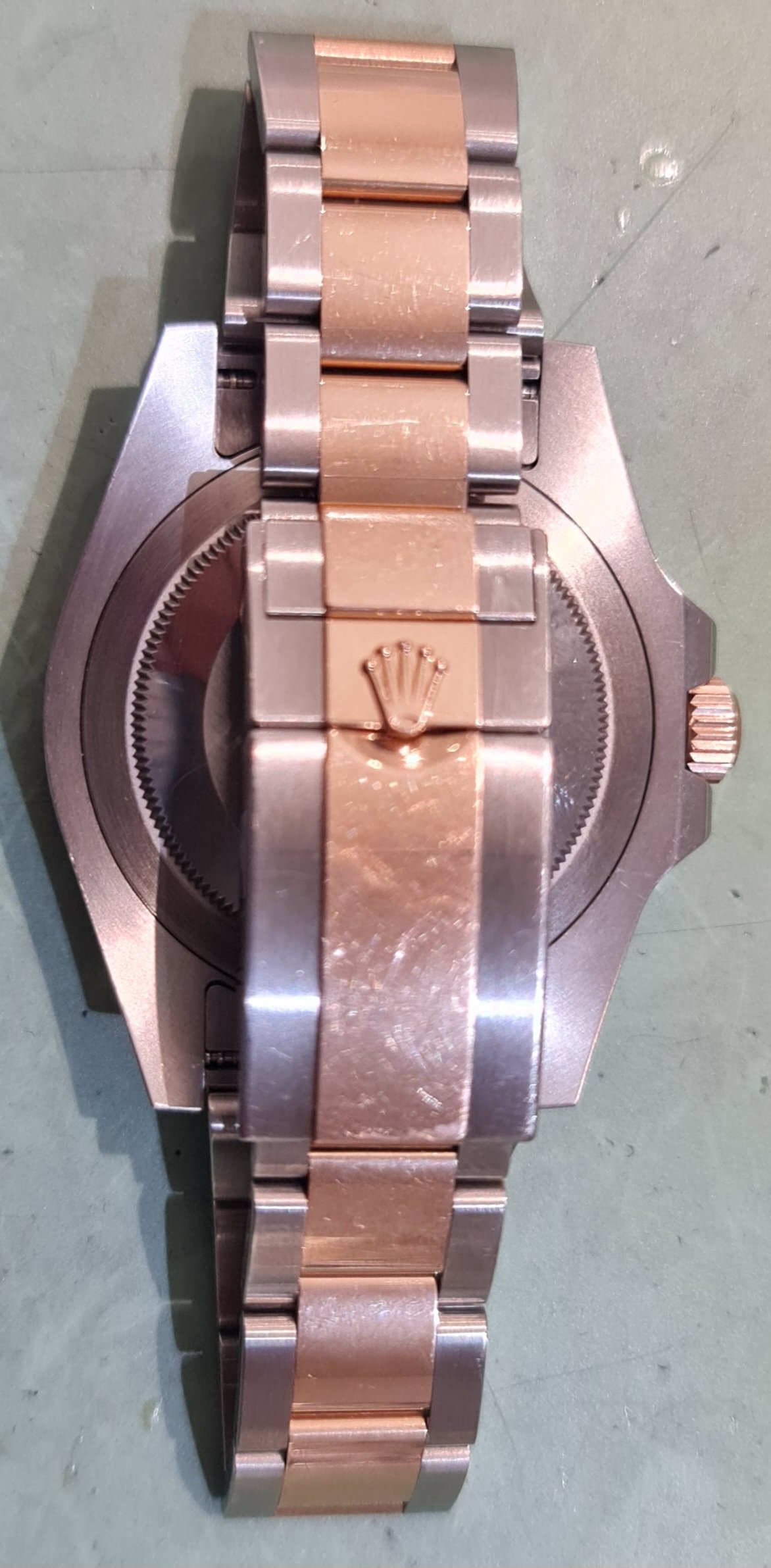 rolex gmt bracelet polijsten