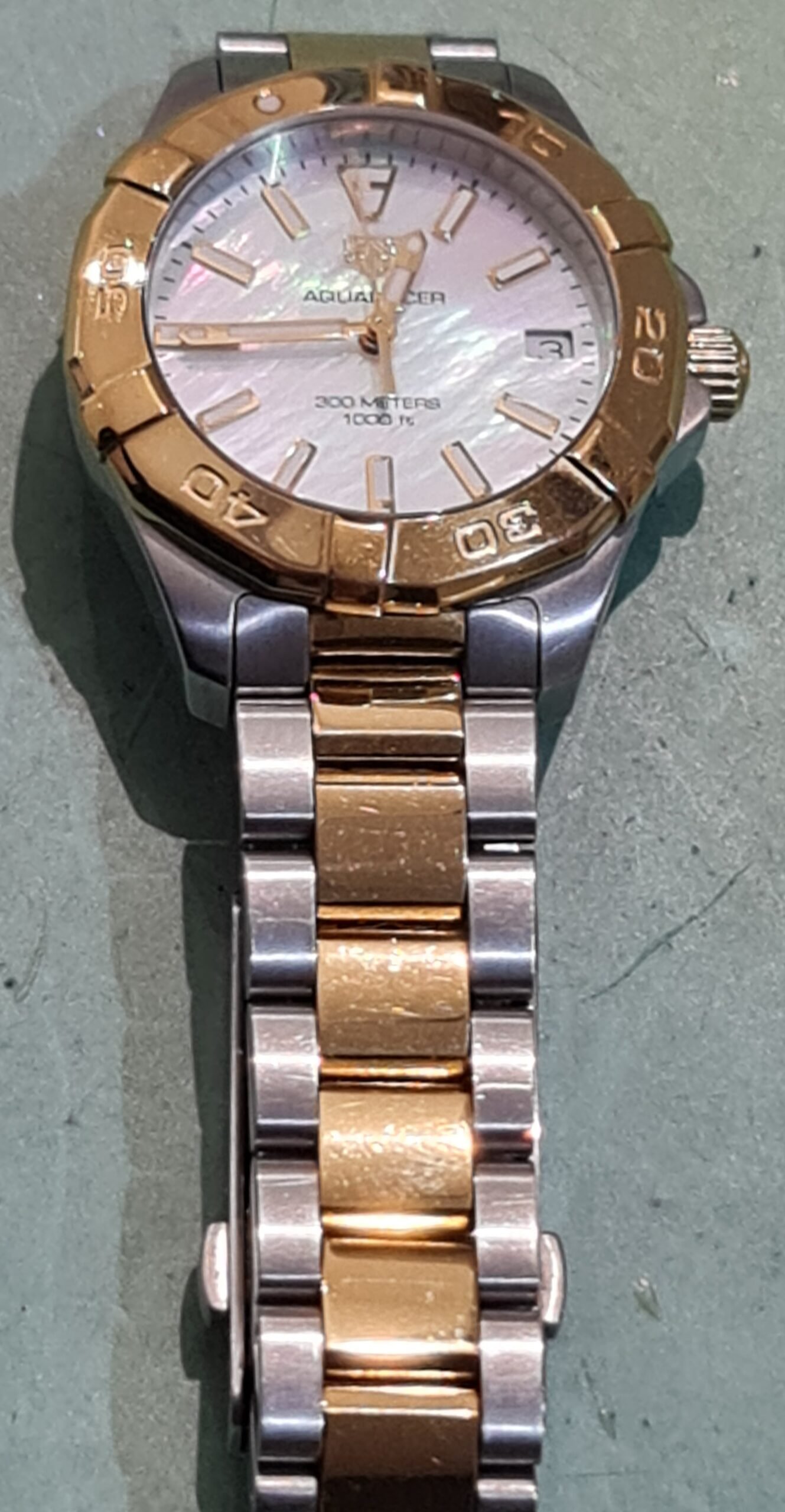 tag heuer quartz polijsten