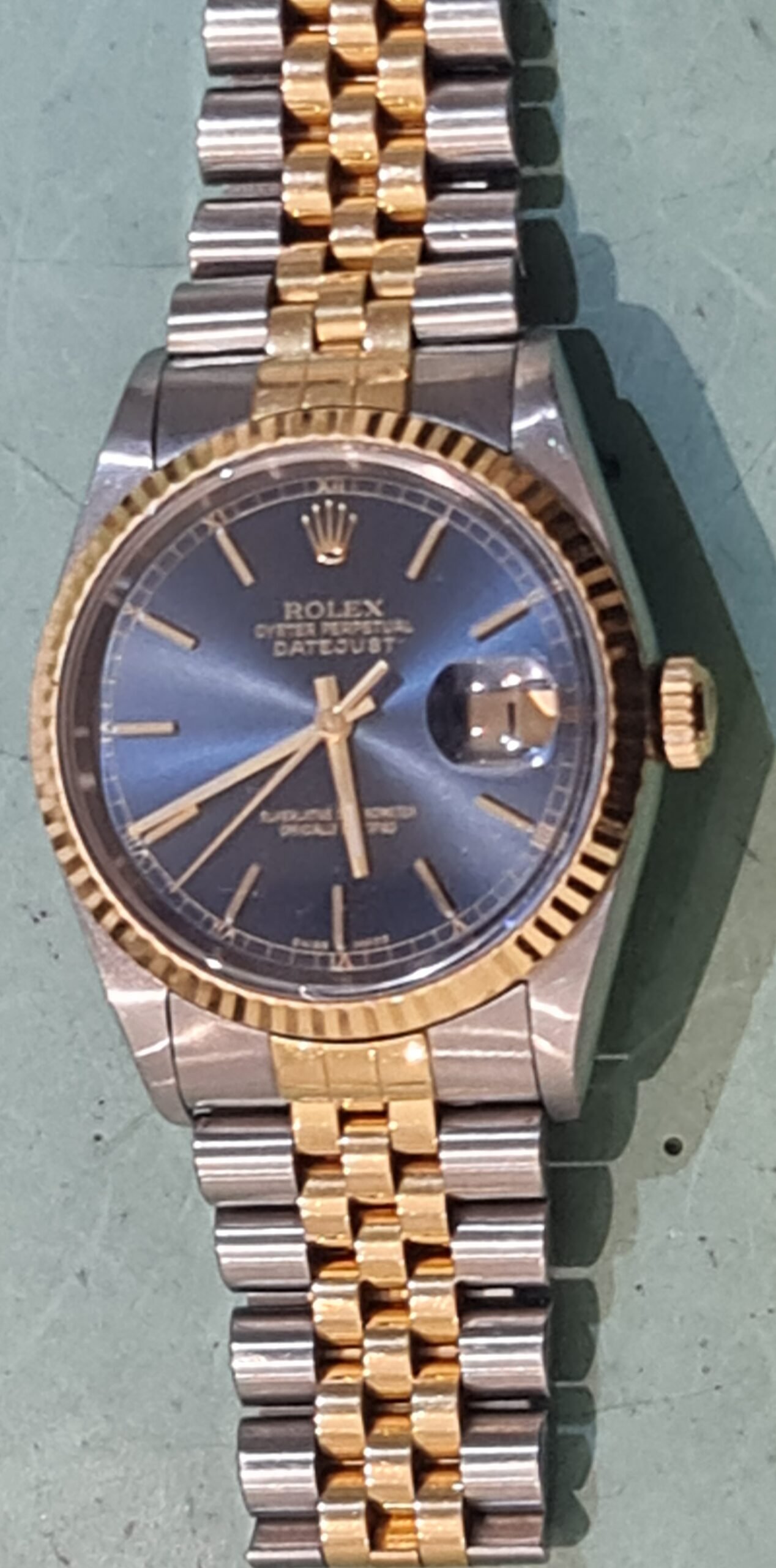 rolex goud staal repareren