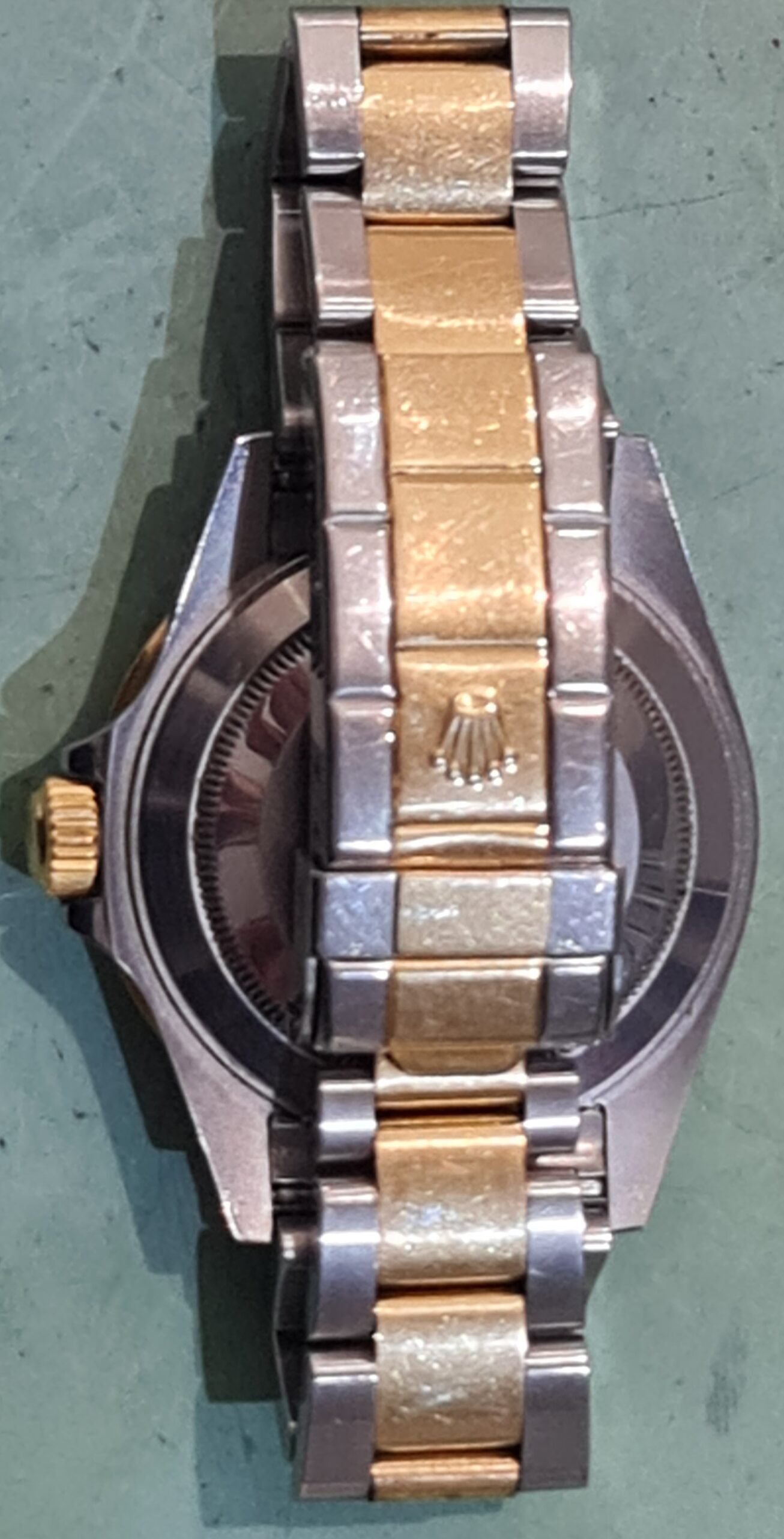 rolex sluiting laser polijsten