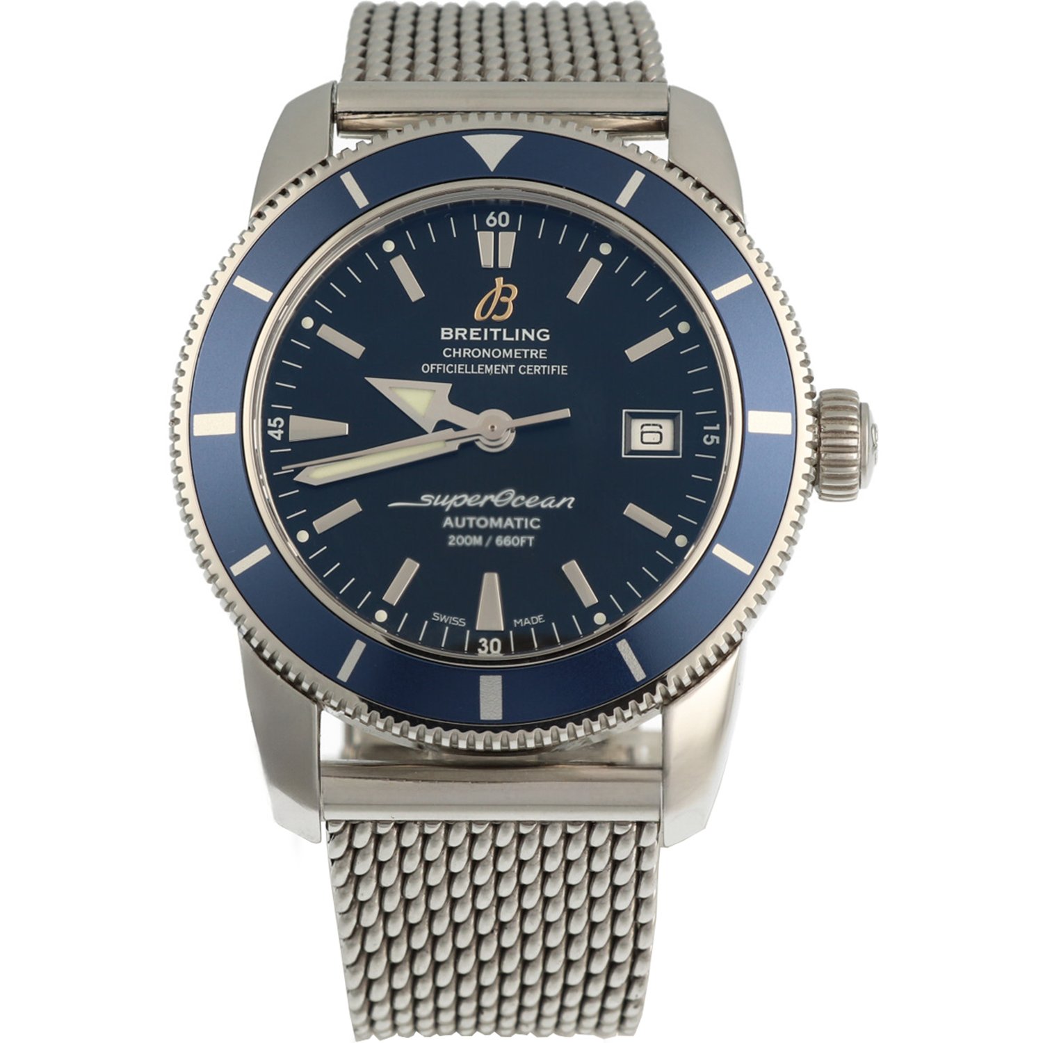 breitling super ocean kapot