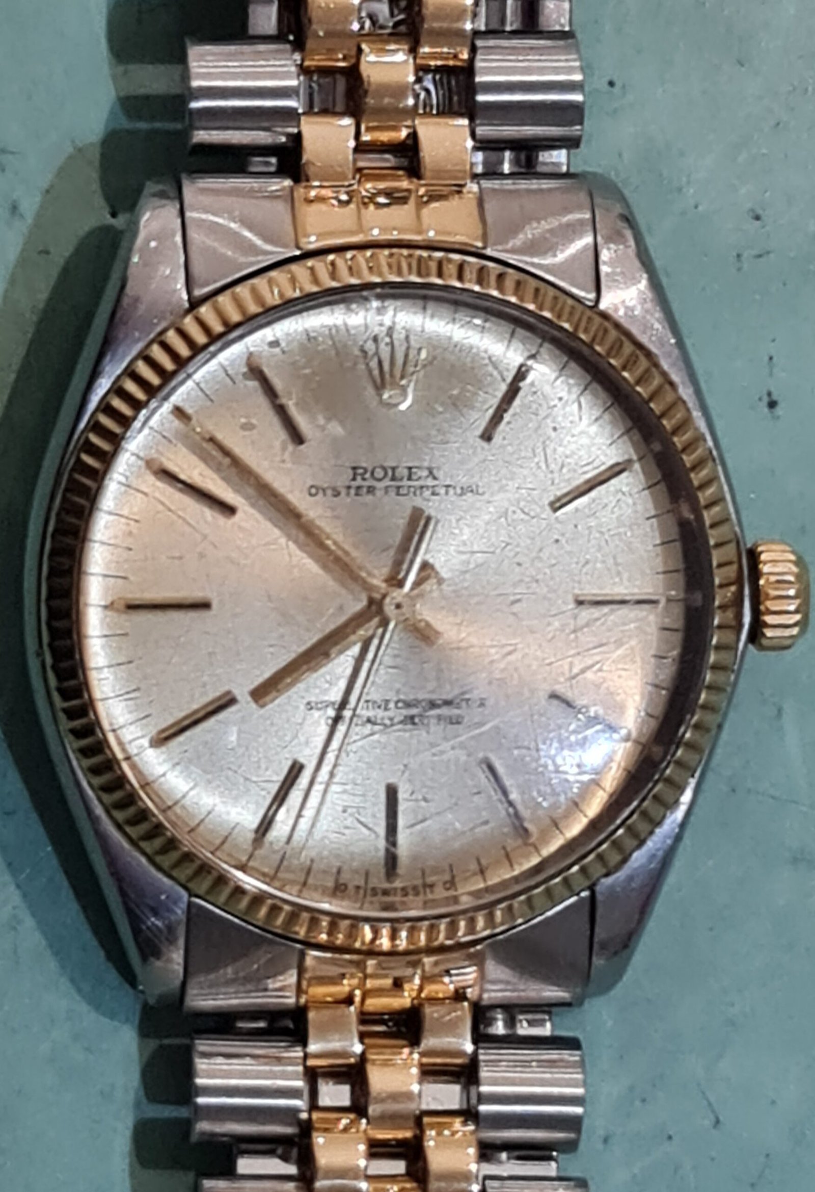 rolex oyster perpetual uurwerk repareren