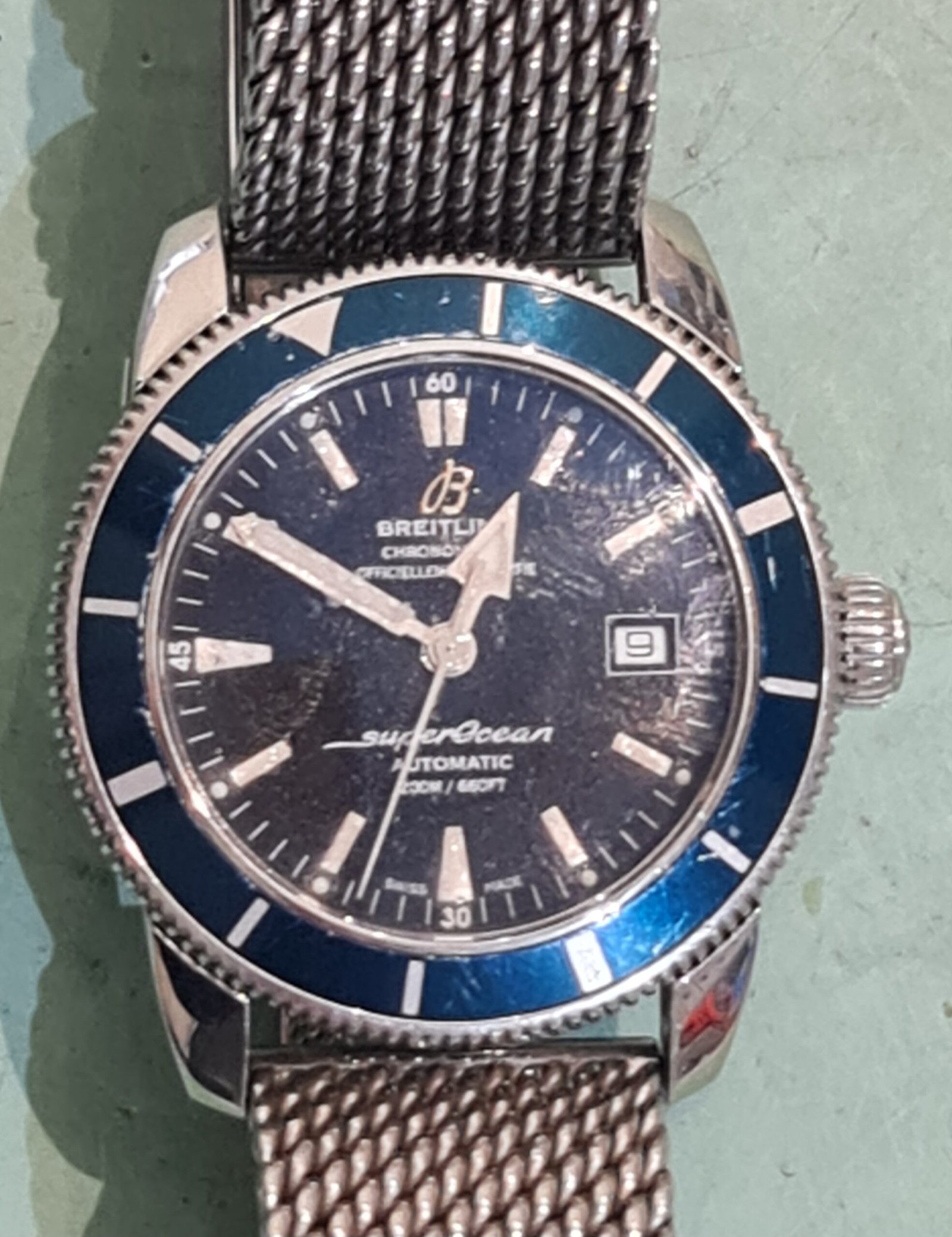 breitling datum vervangen