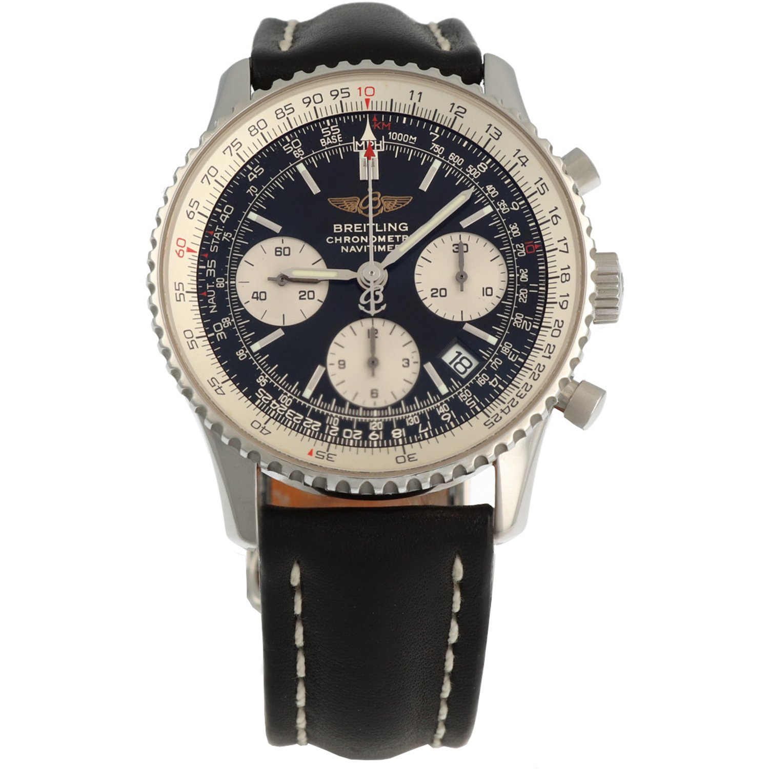navitimer breitling polijsten