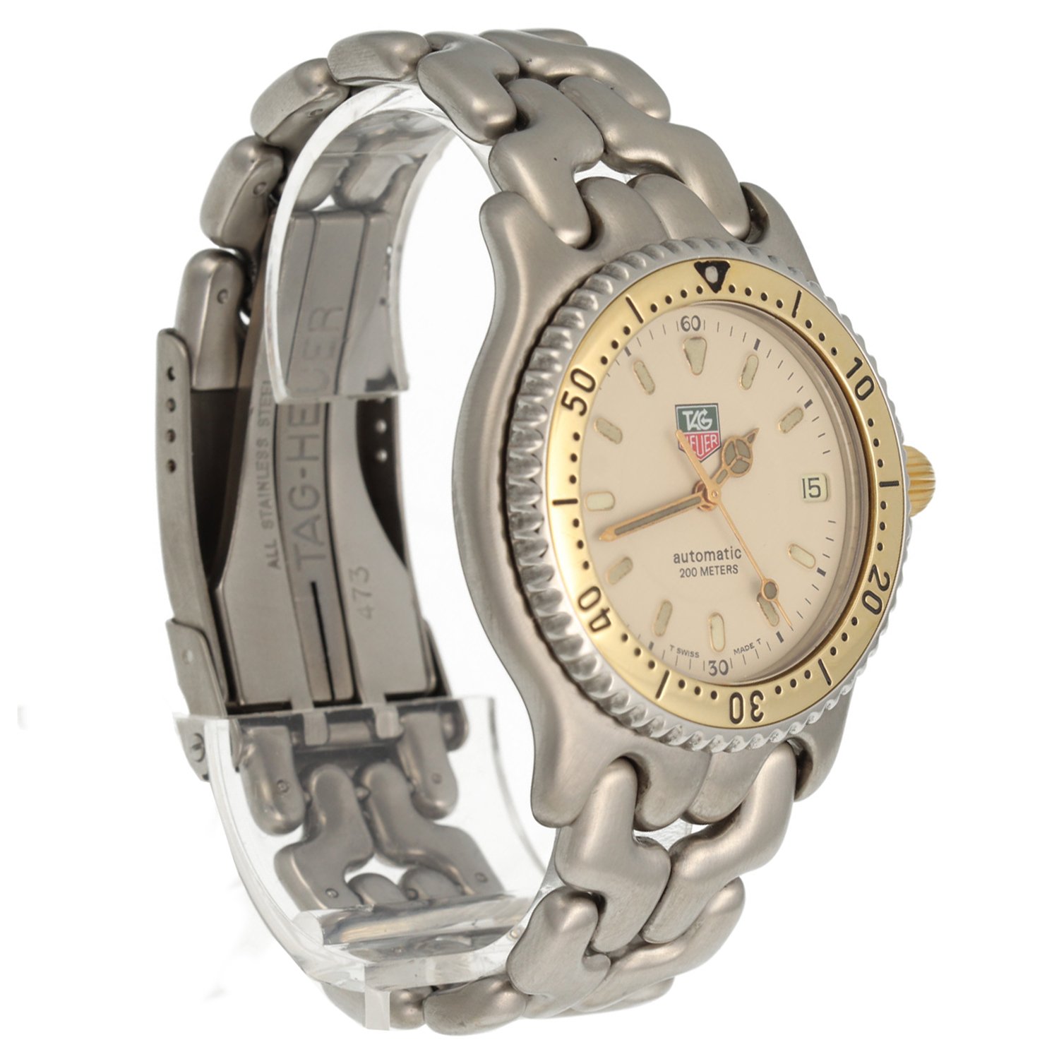 tag heuer bracelet laser polijsten