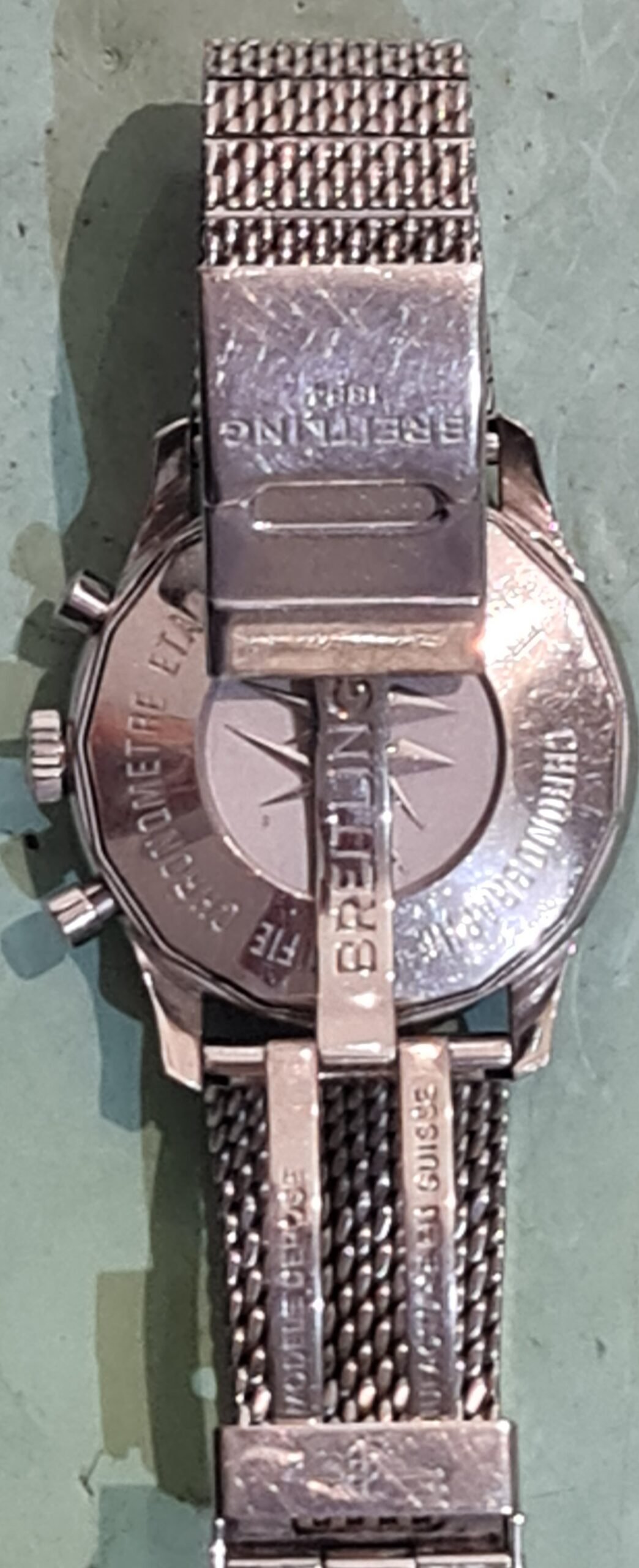 breitling chronoliner kapot