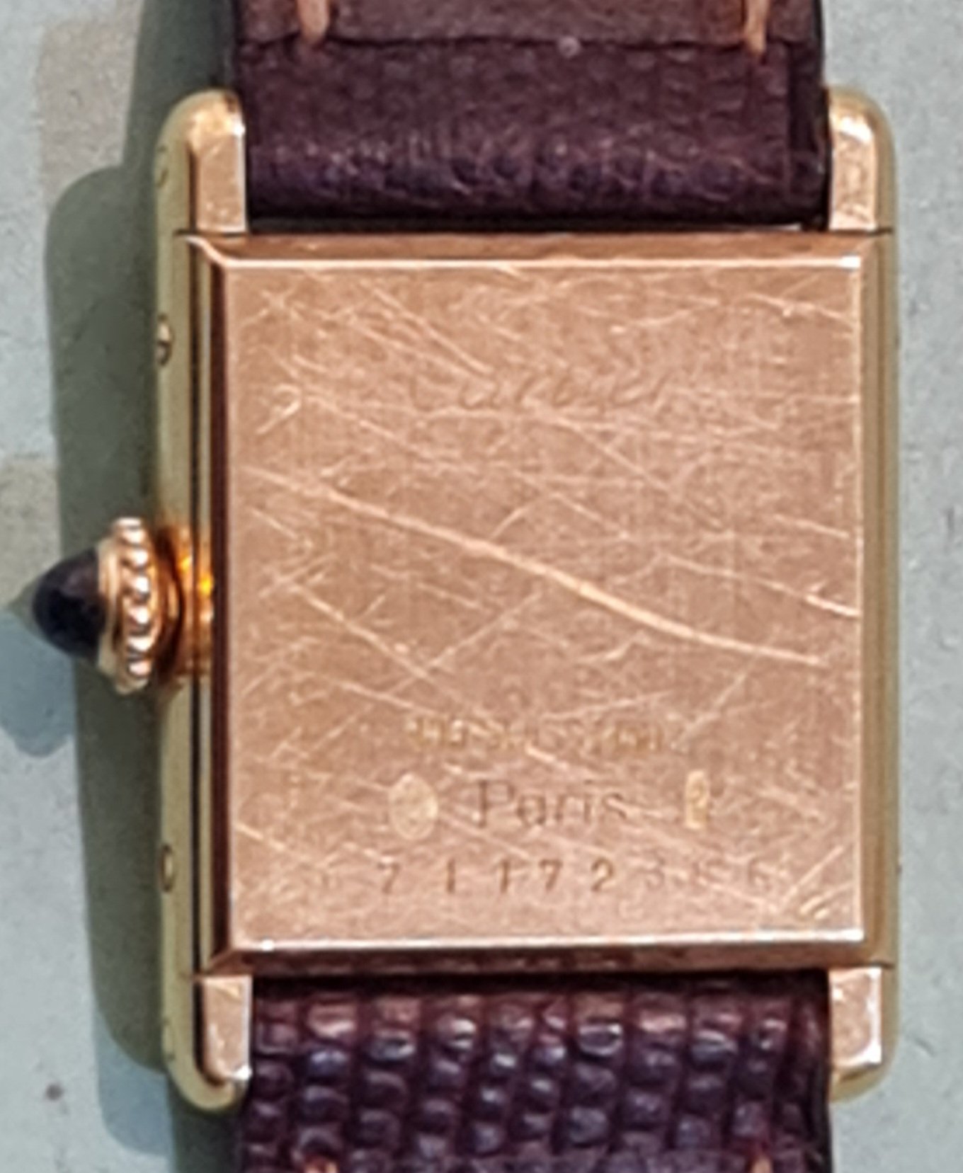 cartier krassen vervangen