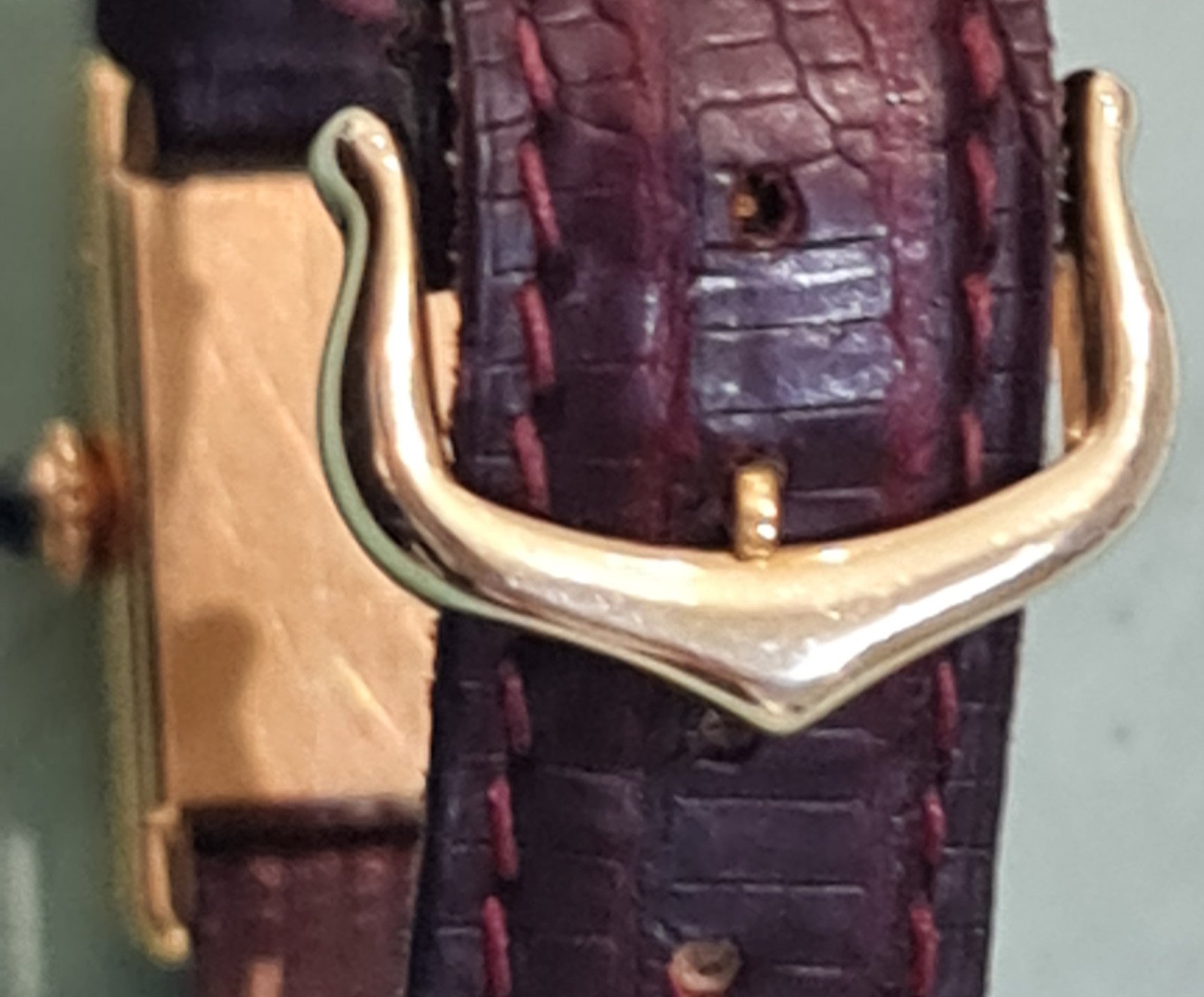 cartier buckle polijsten