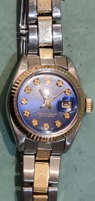 rolex diamanten wijzerplaat vervangen