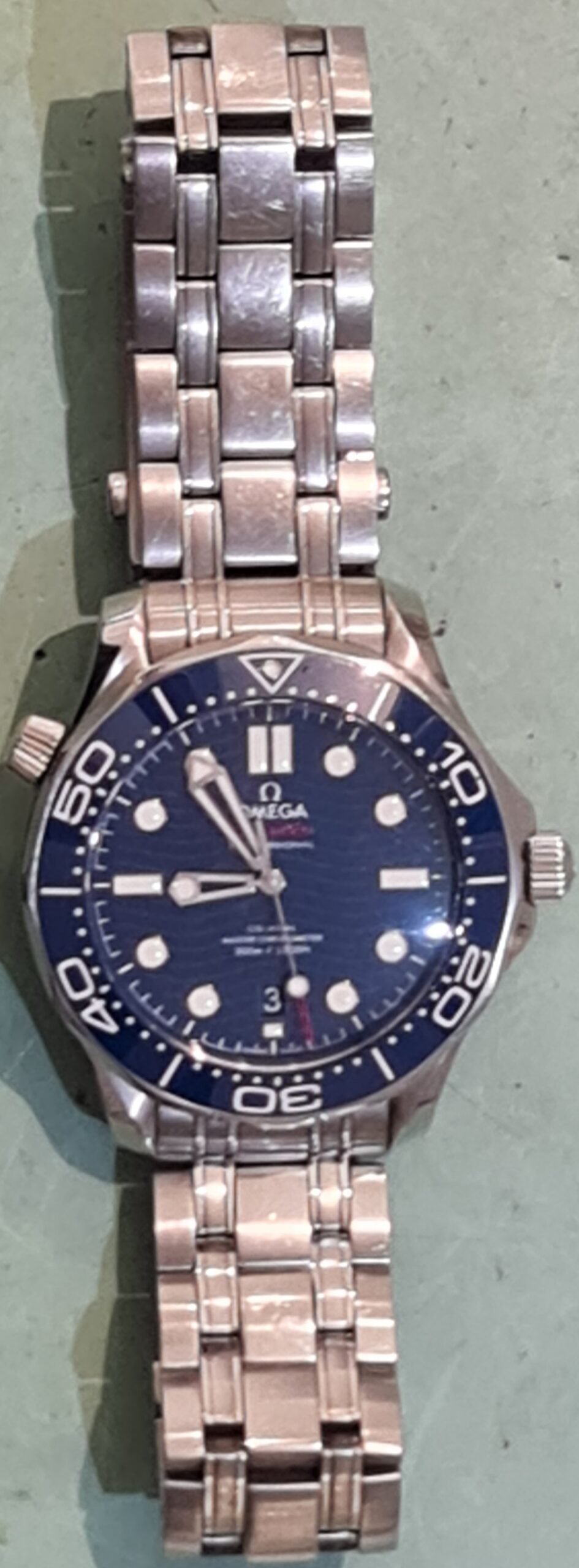 omega seamaster horloge repareren