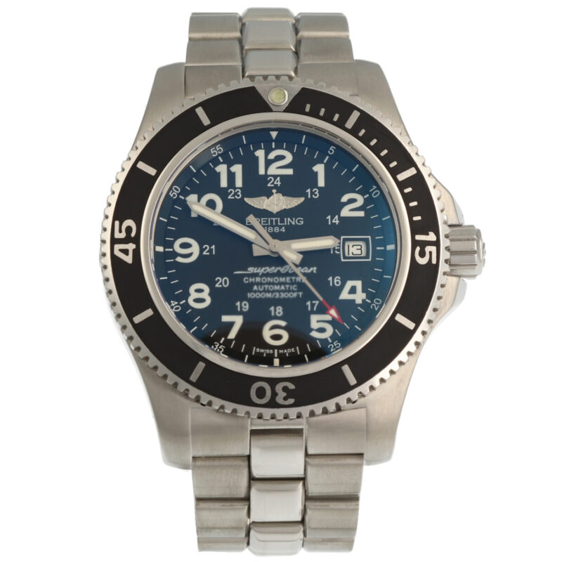 breitling superocean II polijsten