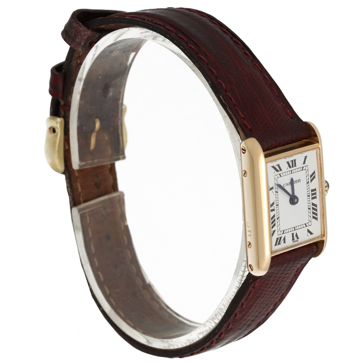 tank cartier kast polijsten