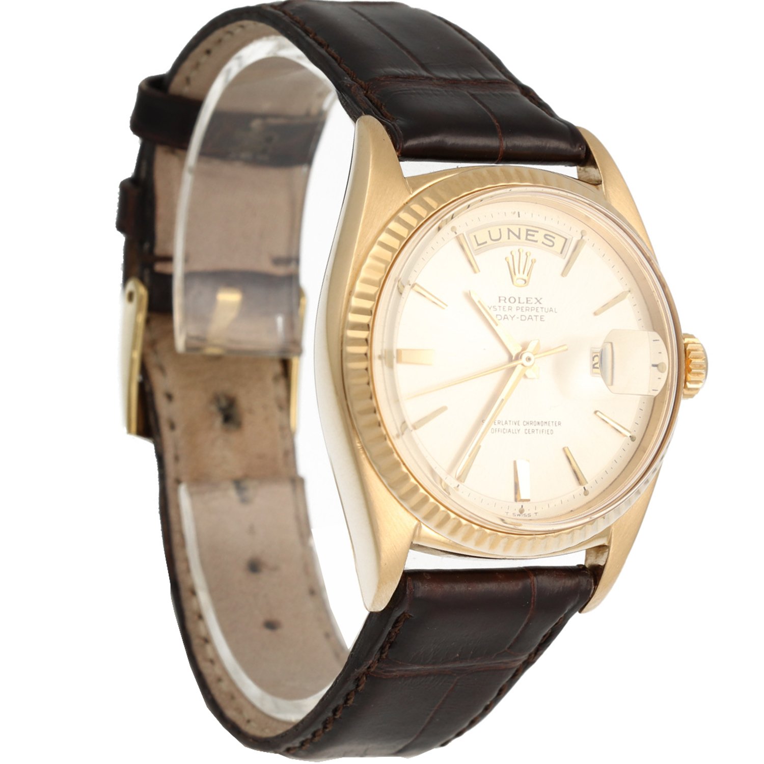 rolex oyster perpetual day date polijsten