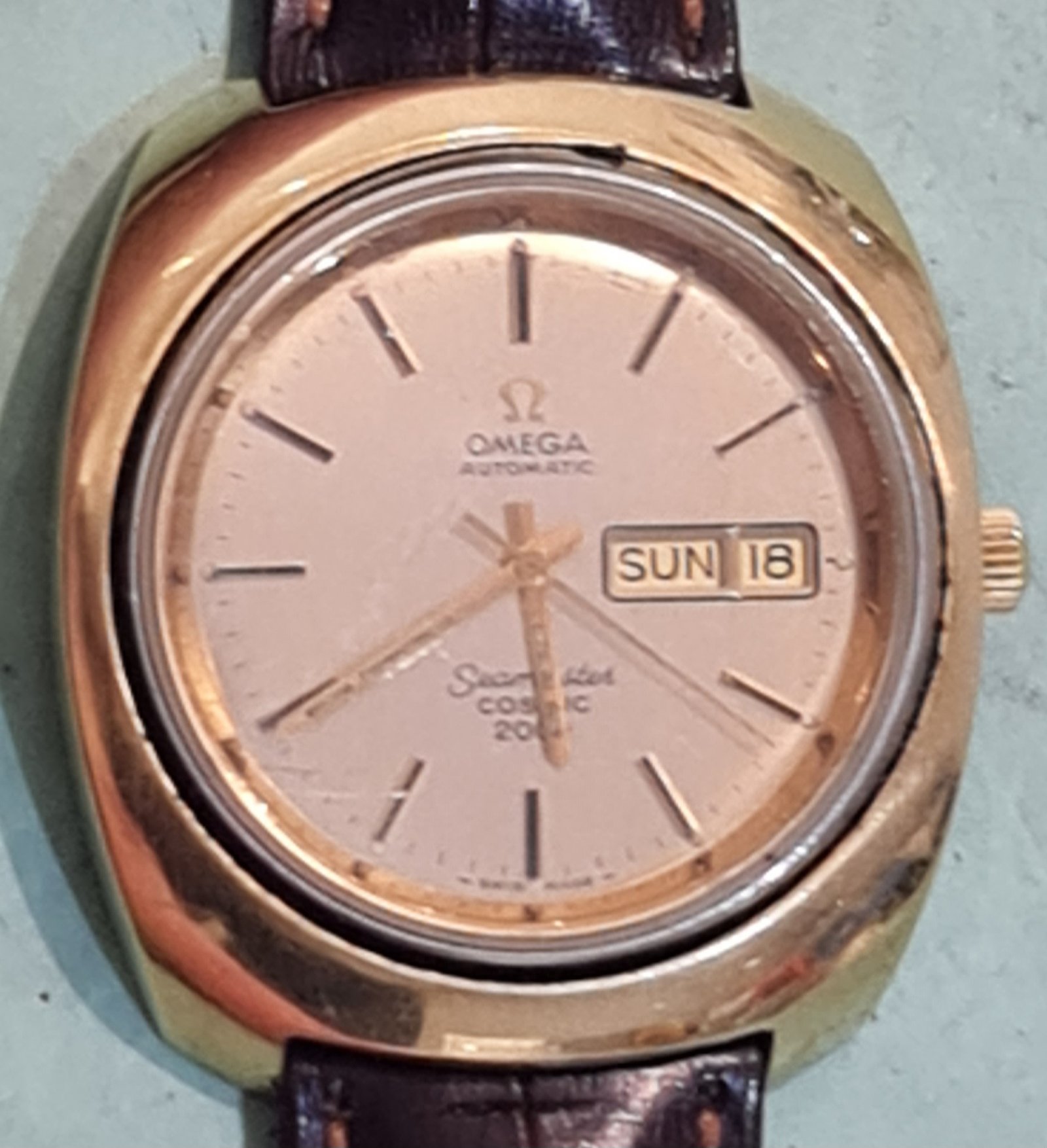 service omega seamaster vintage
