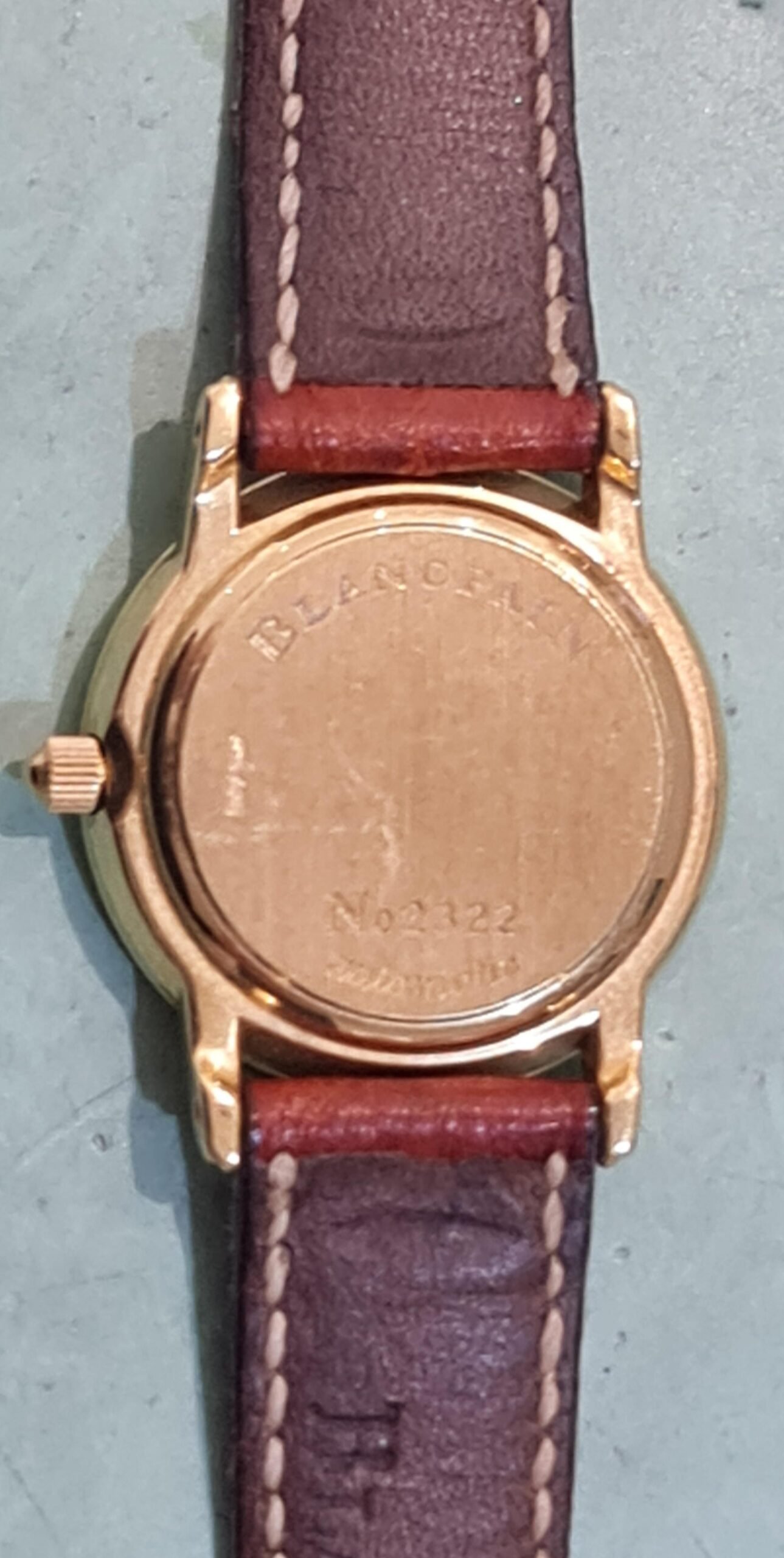 horloge blancpain repareren