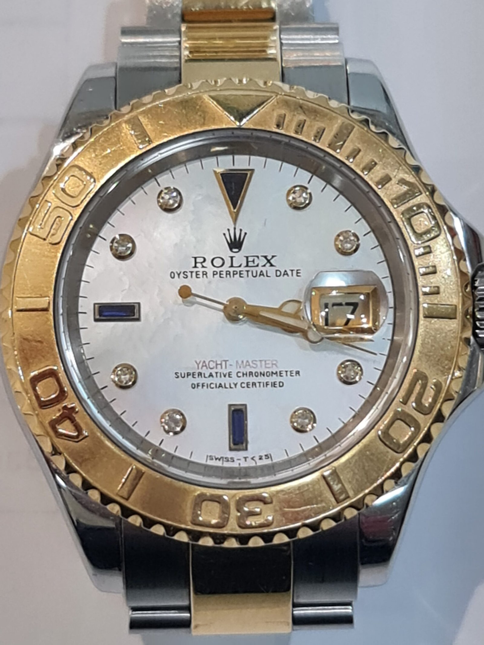 rolex yacht master polijsten