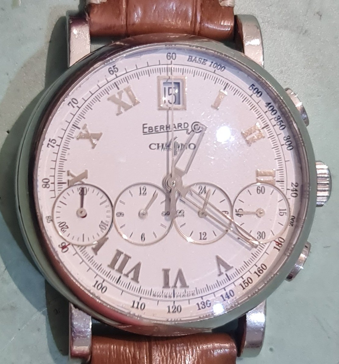 eberhard & co horloge polijsten