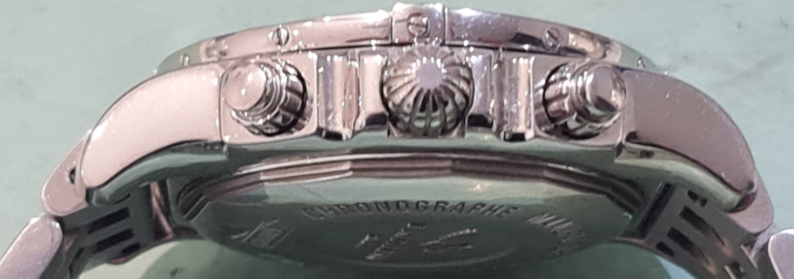 breitling chronomat horloge kroon vervangen