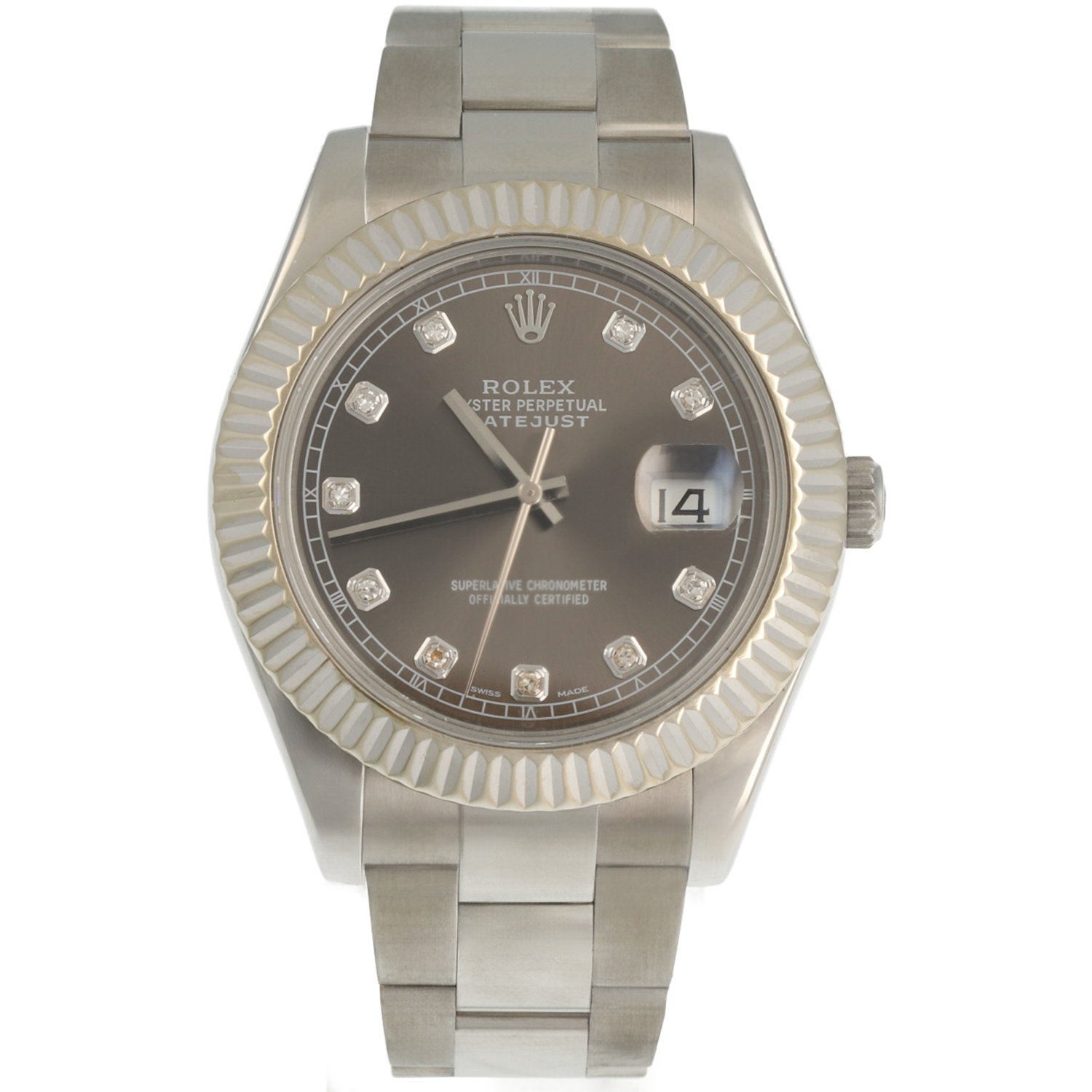 rolex diamanten wijzerplaat repareren