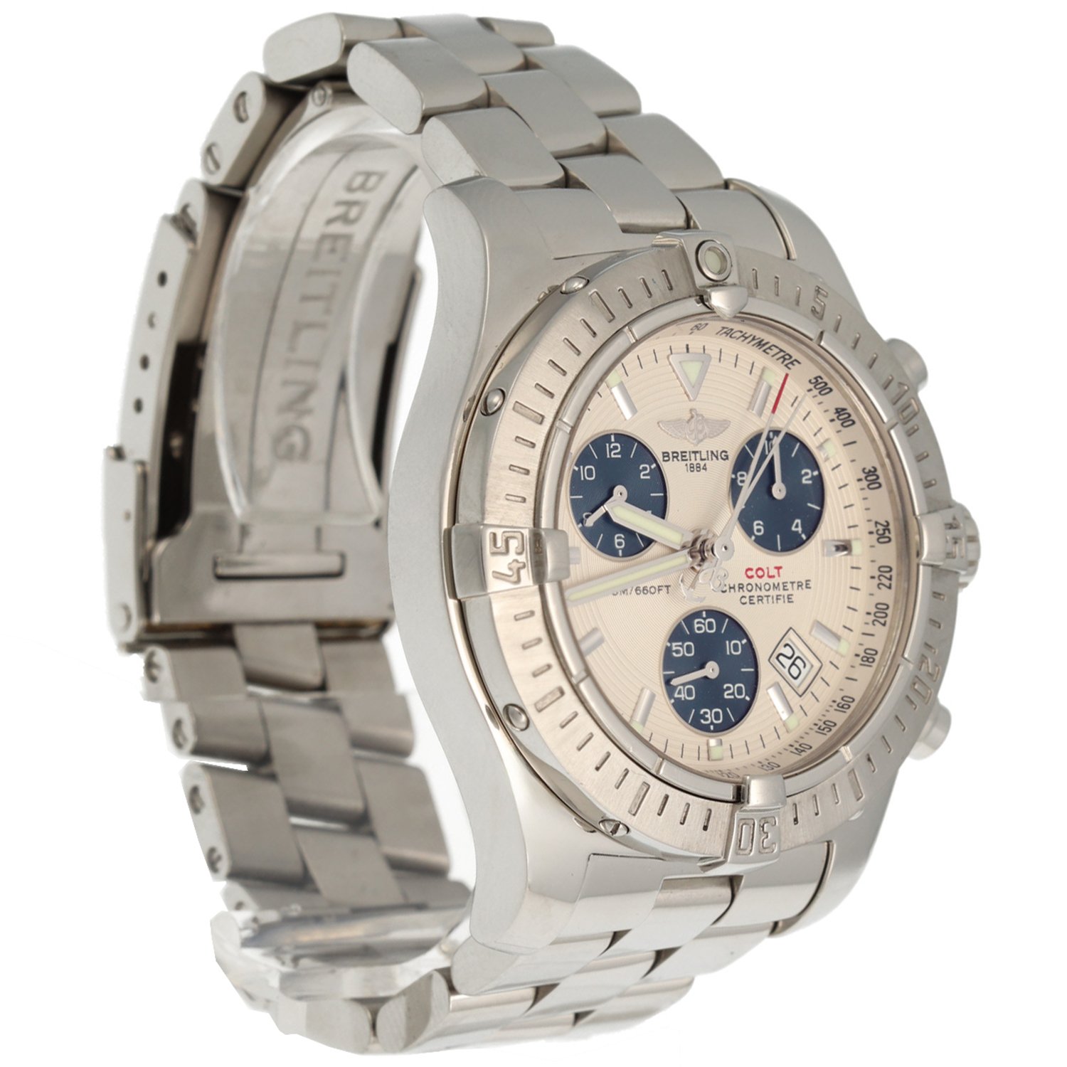 breitling quartz reviseren