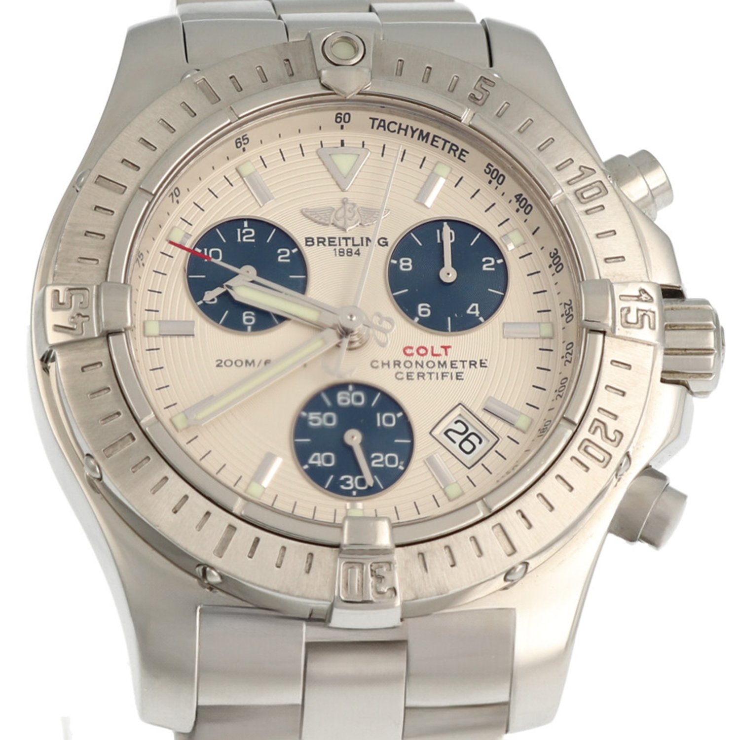 breitling quartz repareren