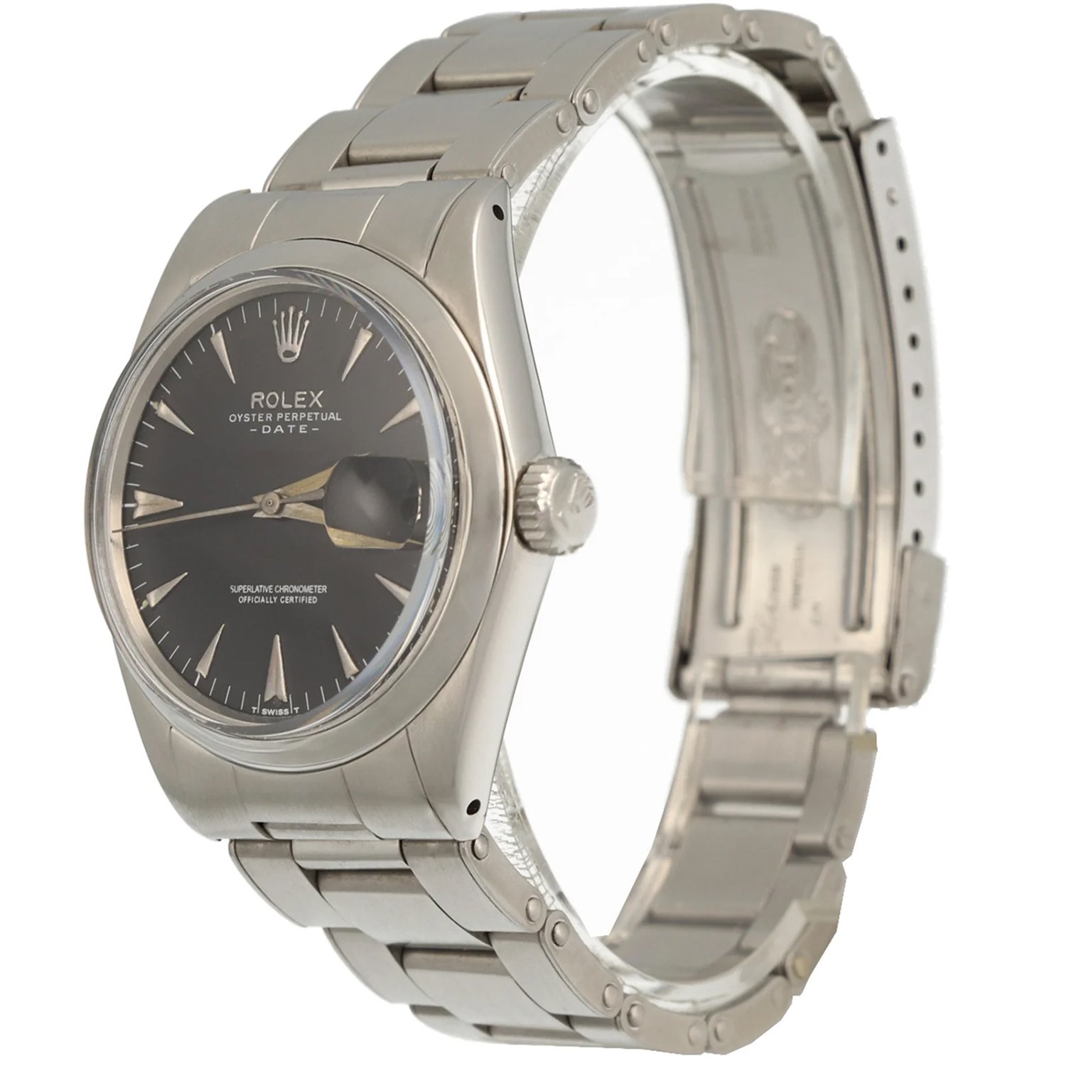 rolex date kast polijsten