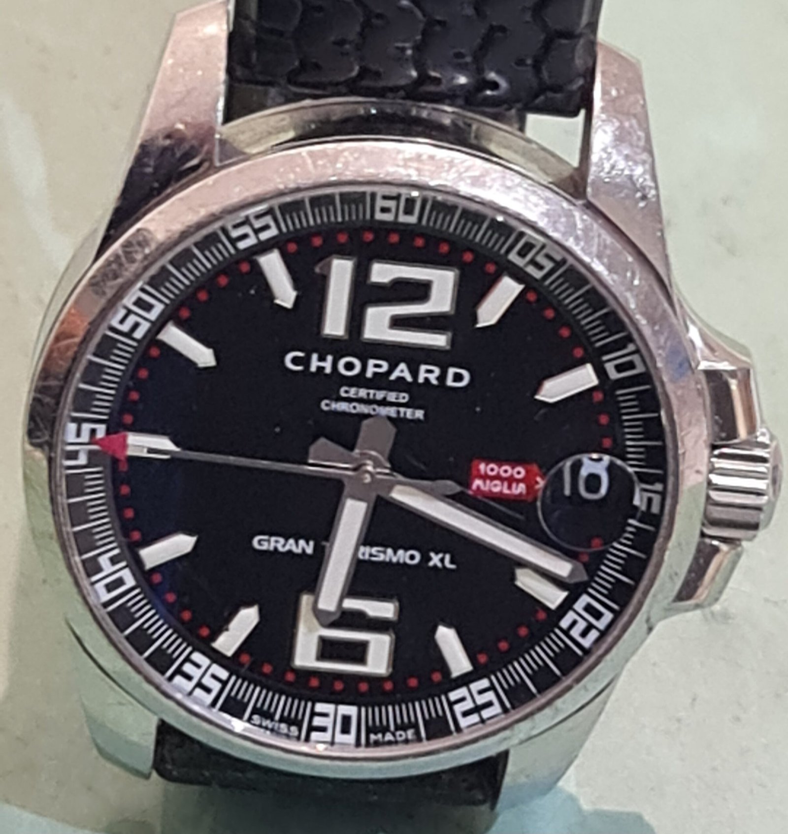 polijsten chopard horloge