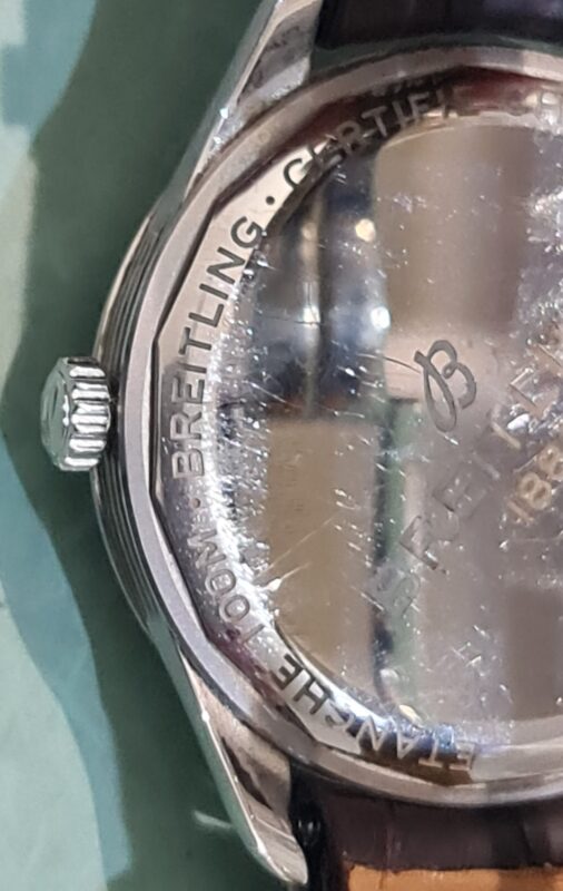 breitling premier kast polijsten