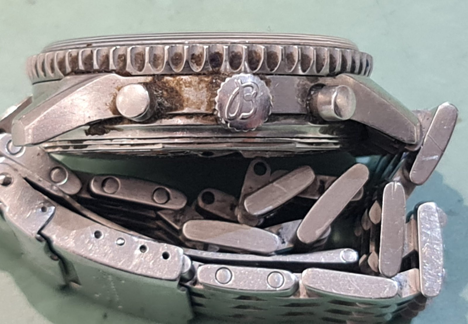 breitling kroon reviseren