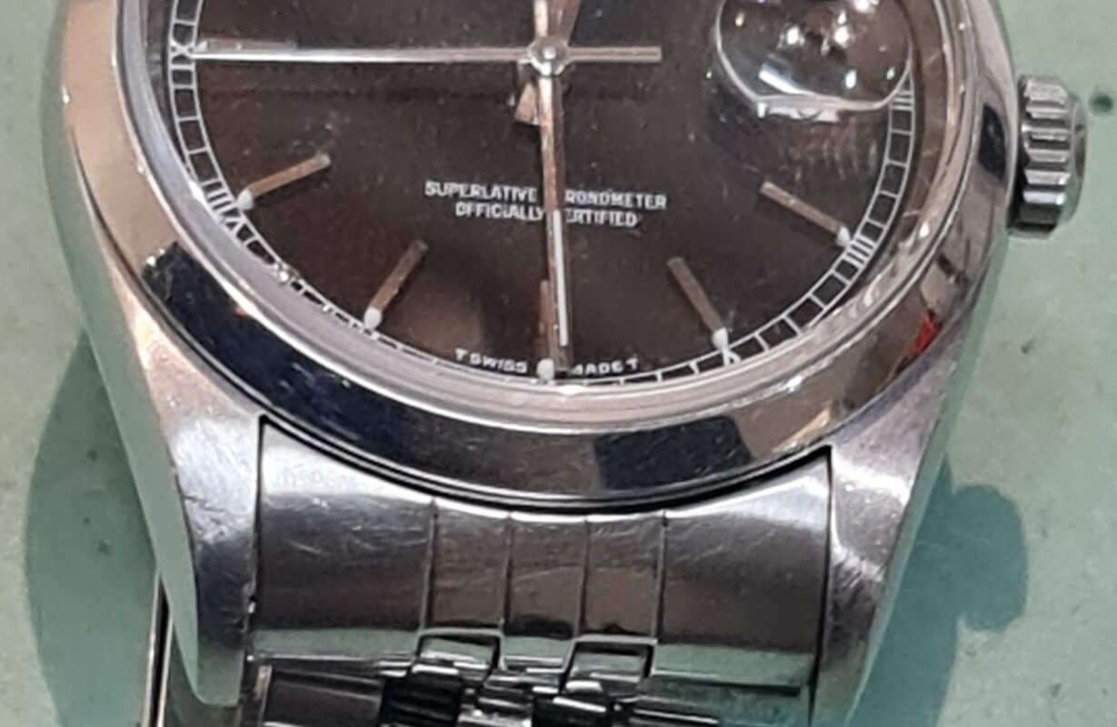 bezel rolex polijsten
