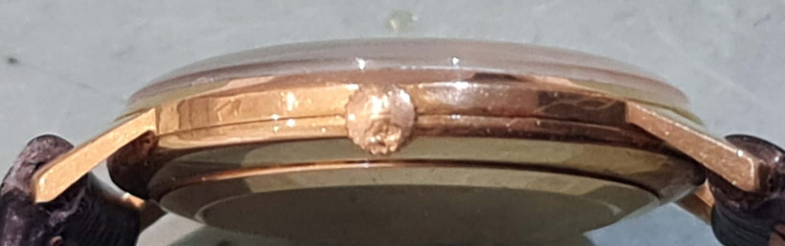 jaeger-lecoultre vintage kroon repareren