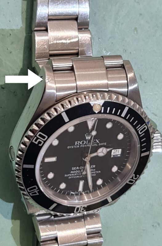 sea-dweller rolex polijsten