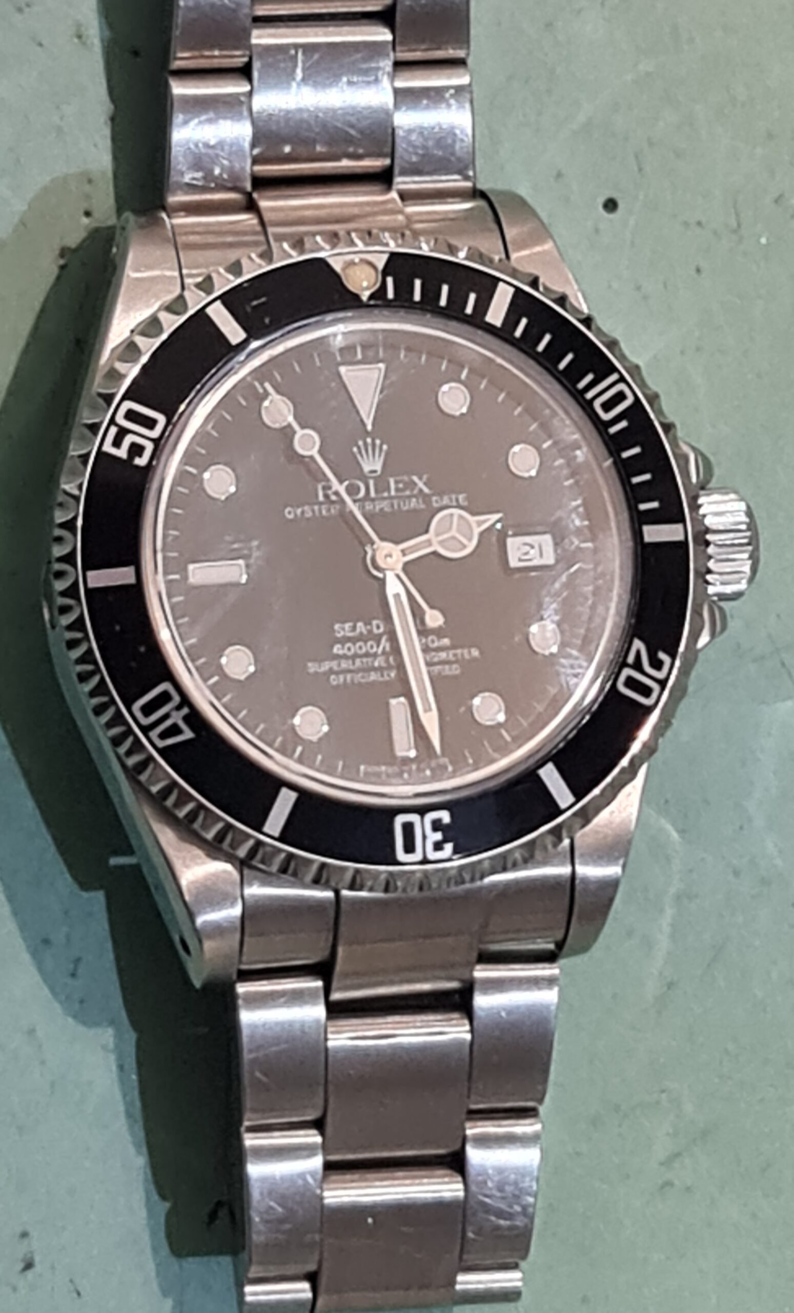 sea-dweller rolex repareren