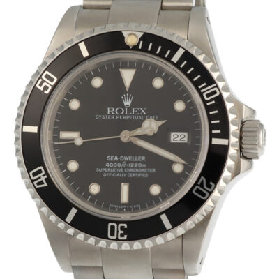 rolex sea-dweller polijsten