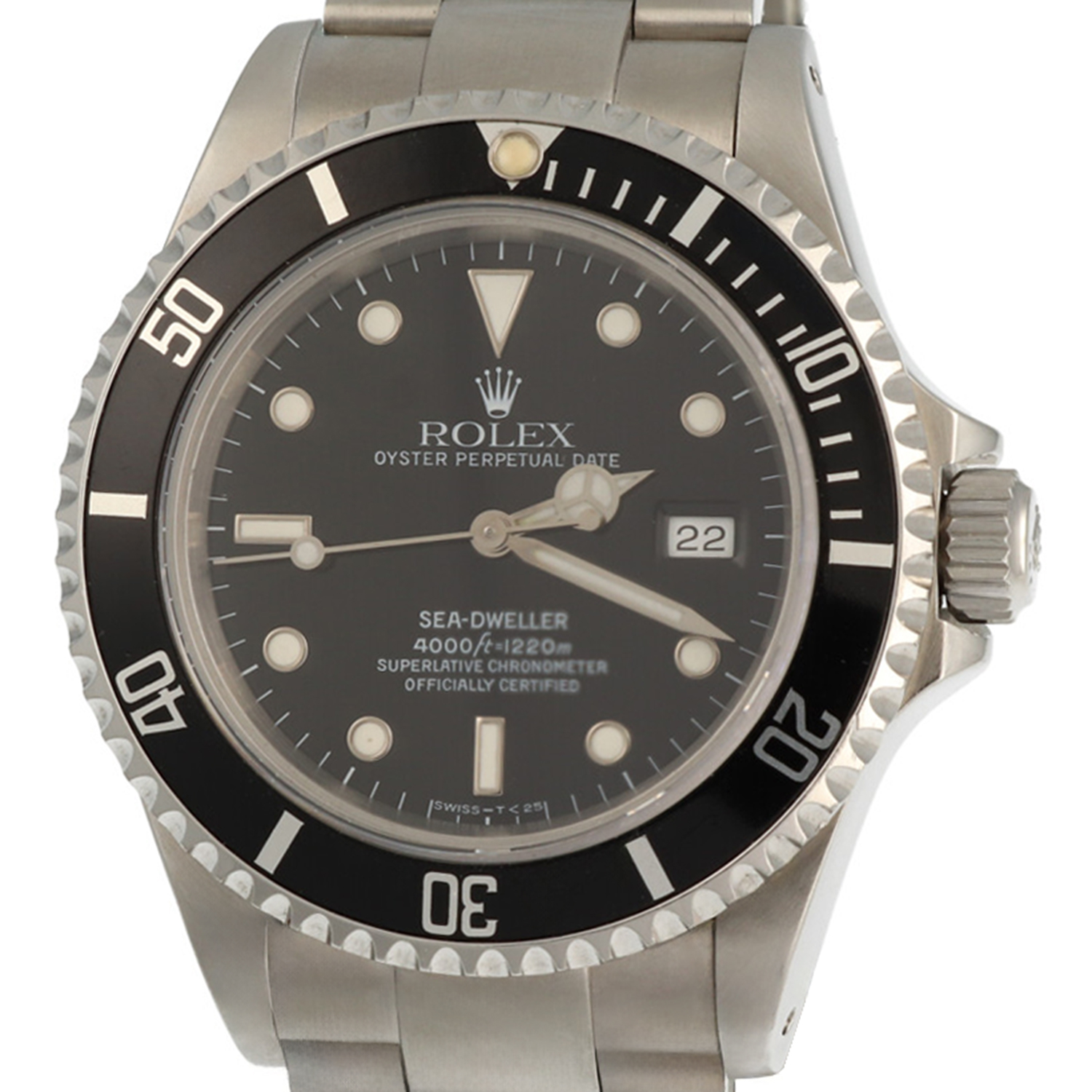 rolex sea-dweller polijsten