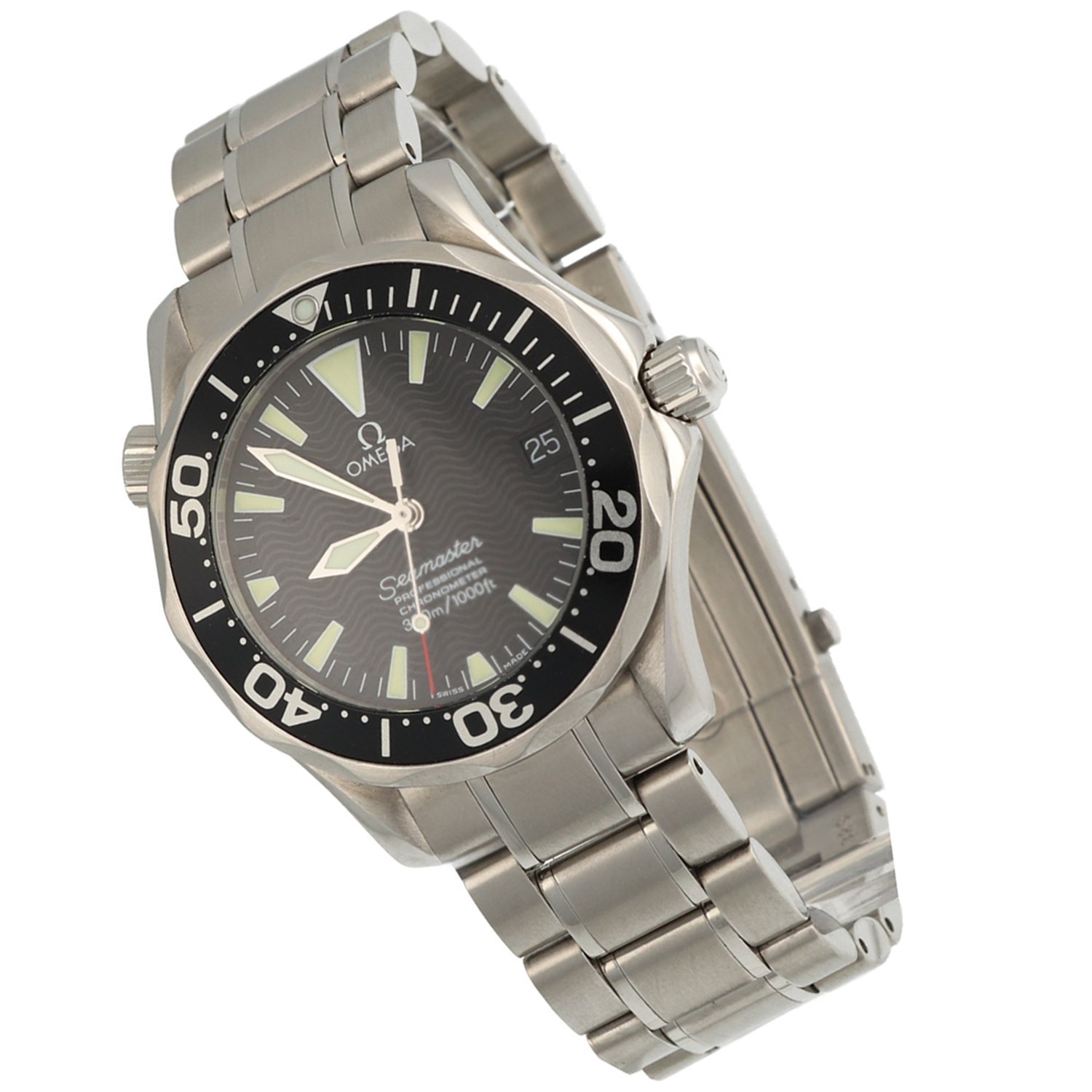 omega seamaster helmaal kapot